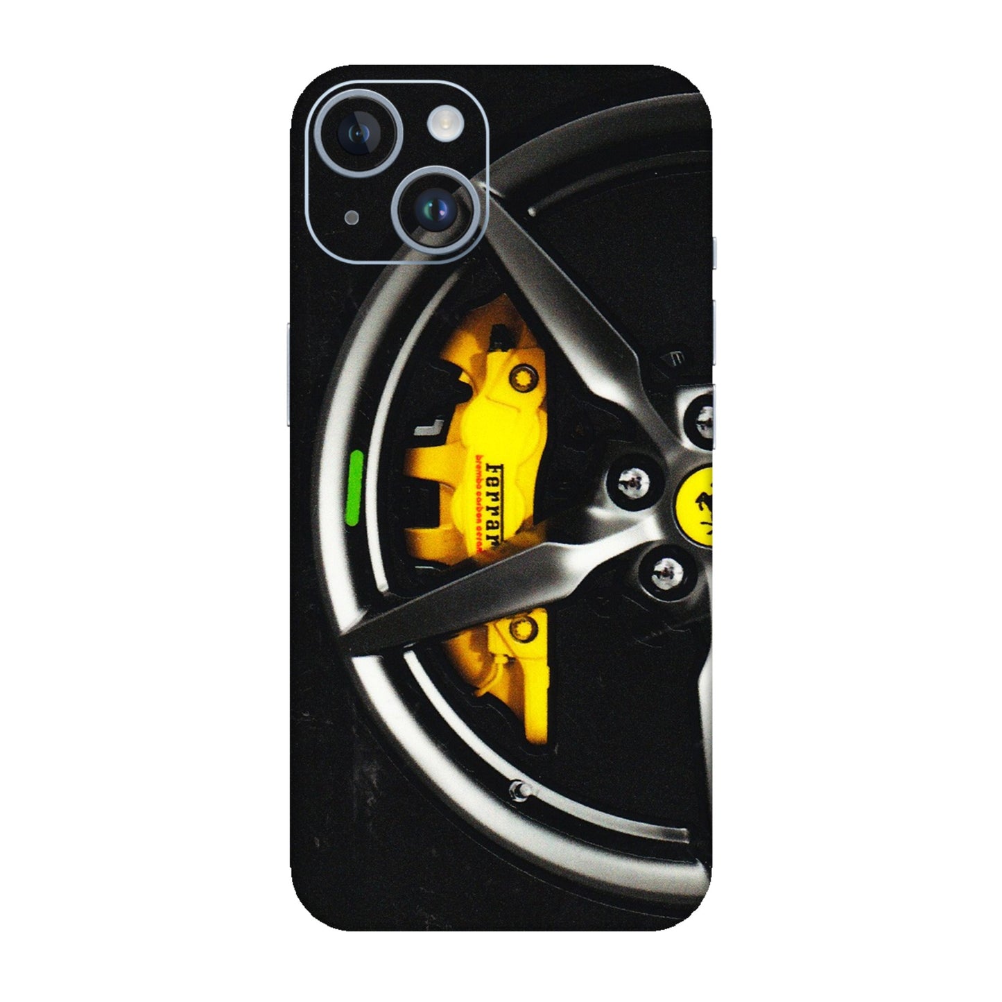 Apple iPhone Skins (All Models) - Ferrari Wheel Alloy - 3D Embossed Finish (L-173) iPhone 14