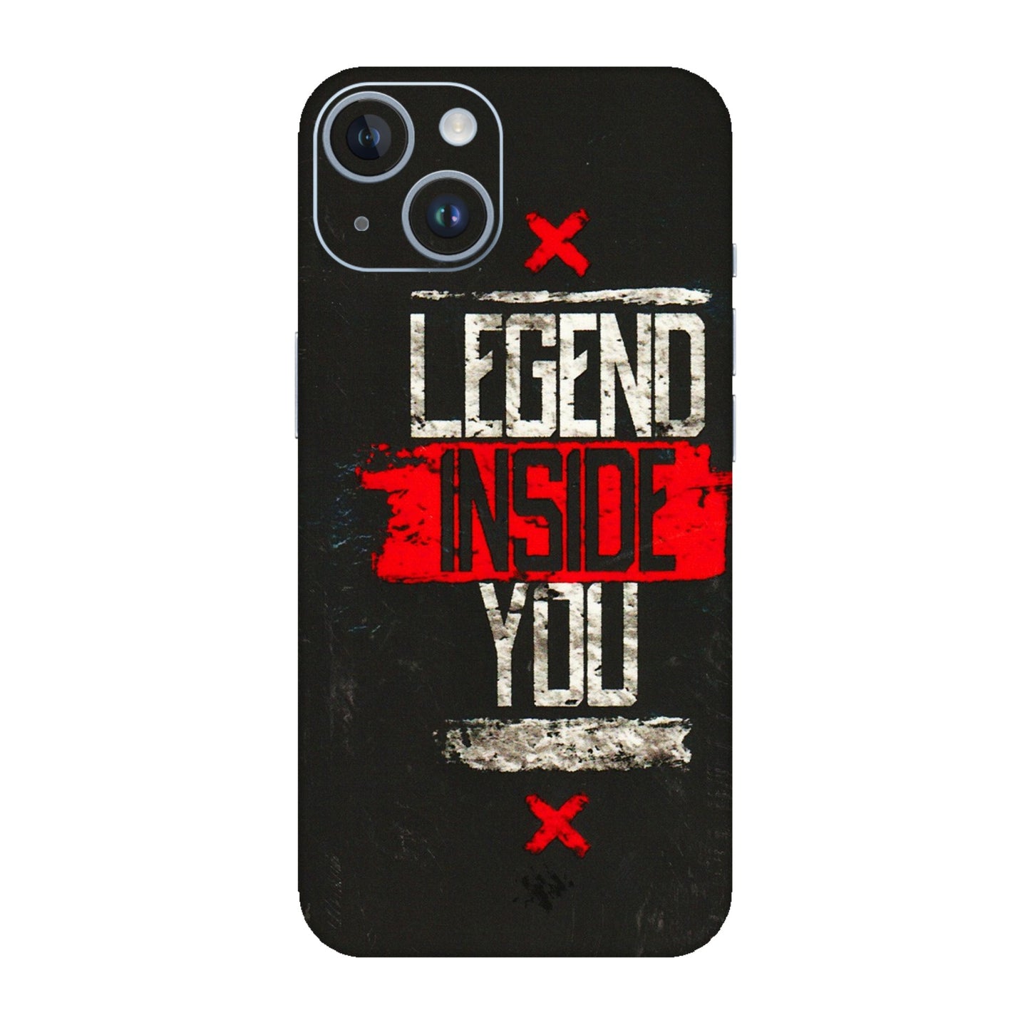 Apple iPhone Skins (All Models) - Legend Inside You - 3D Embossed Finish (L-186) iPhone 14