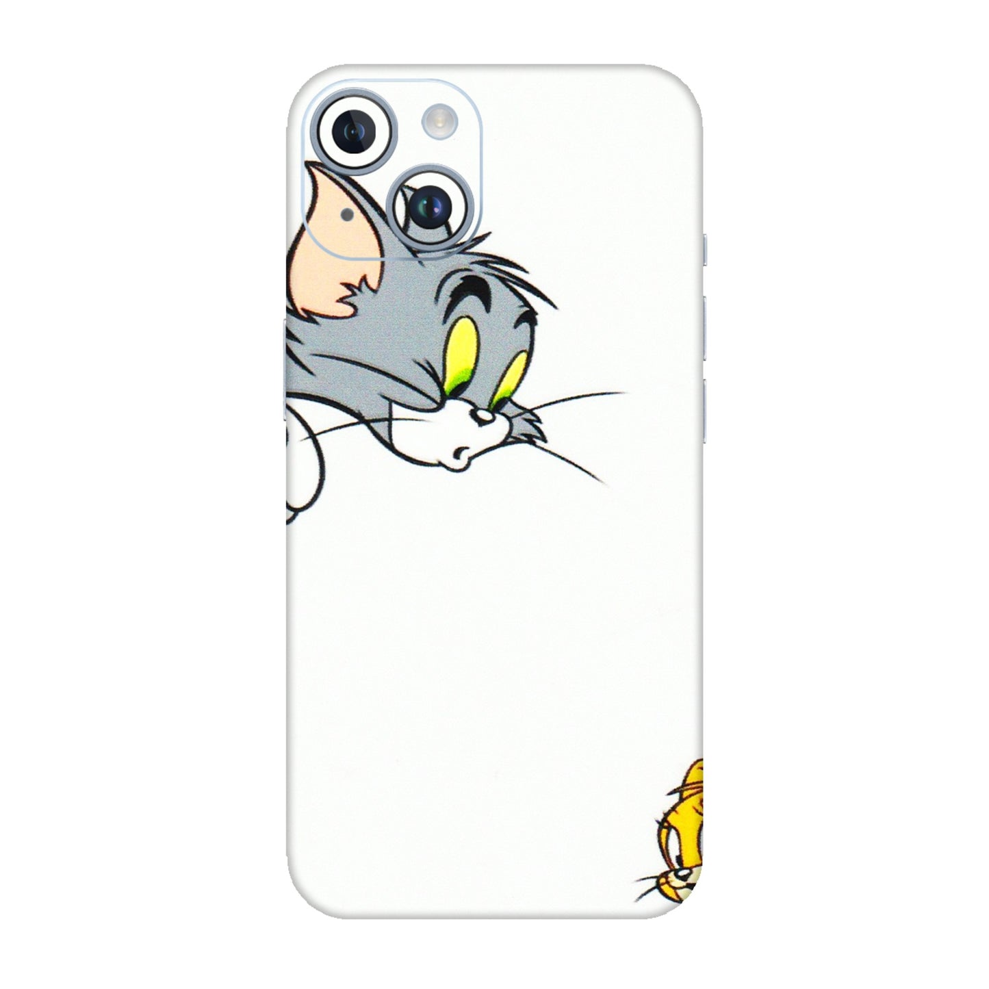 Apple iPhone Skins (All Models) - Cute Tom And Jerry - 3D Embossed Finish (L-220) iPhone 14