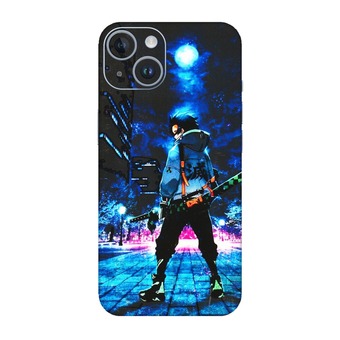 Apple iPhone Skins (All Models) - Demon Slayer Sword - 3D Embossed Finish (L-247) iPhone 14