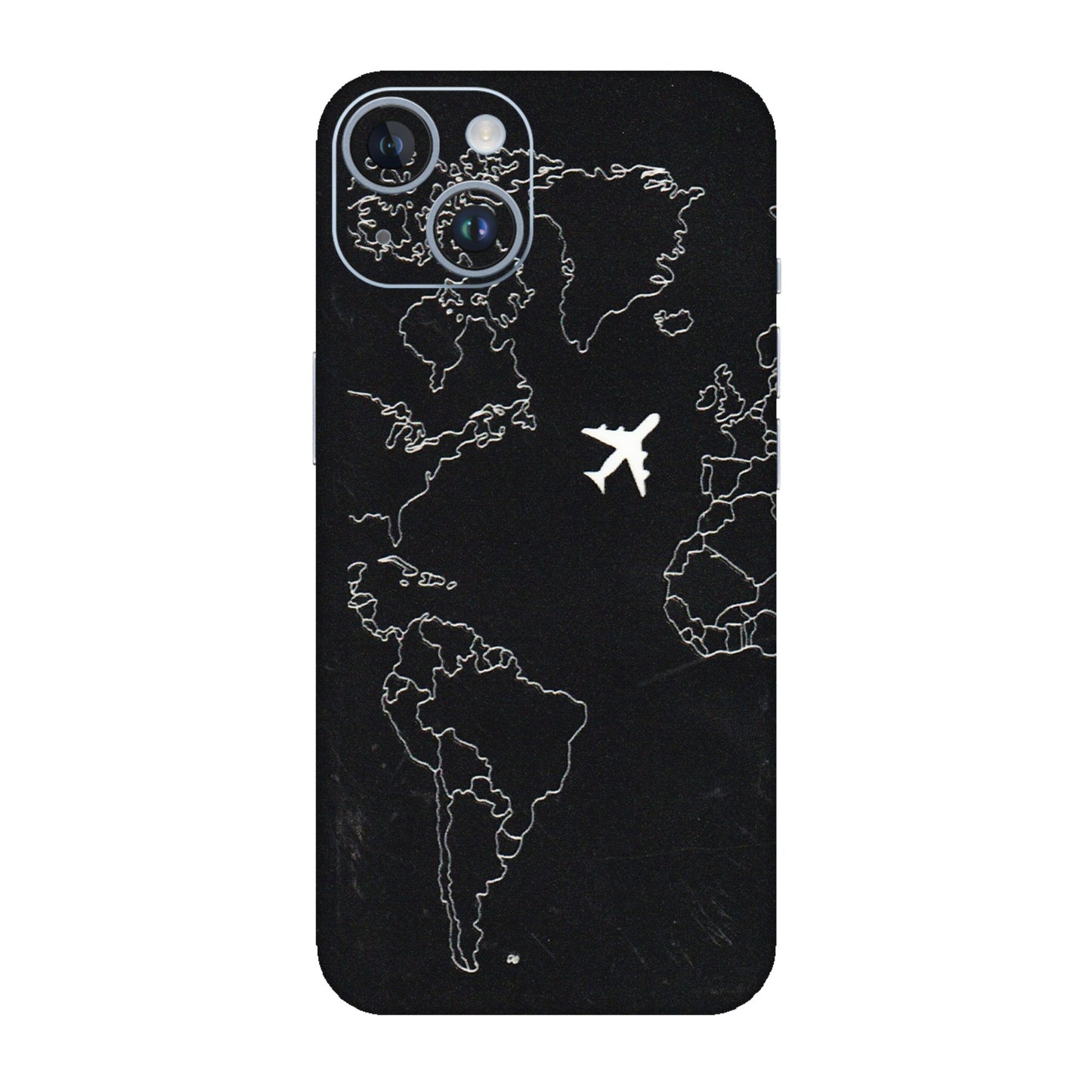 Apple iPhone Skins (All Models) - Never Ending Travel - 3D Embossed Finish (L-79) iPhone 14