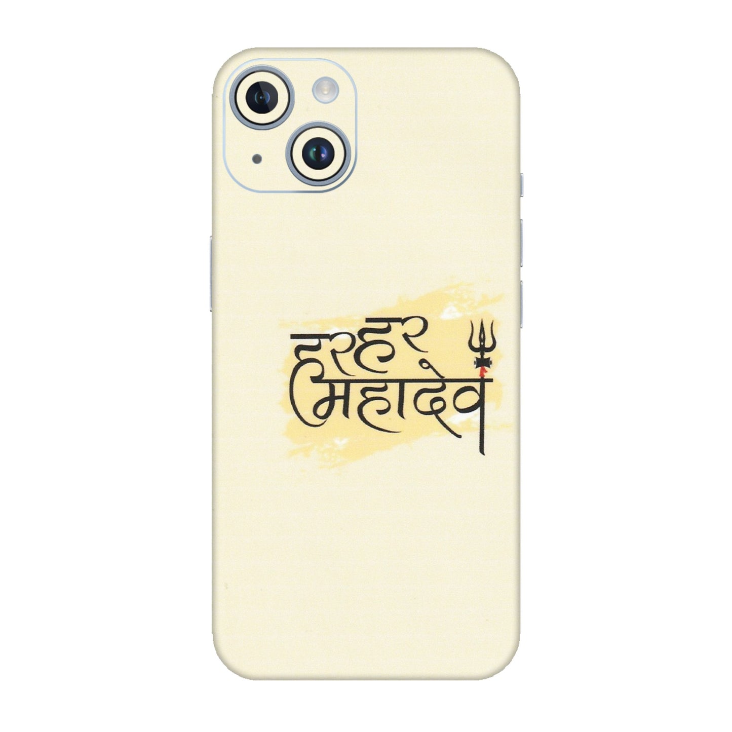 Apple iPhone Skins (All Models) - Har Har Mahadev - Matte Finish (M-10) iPhone 14
