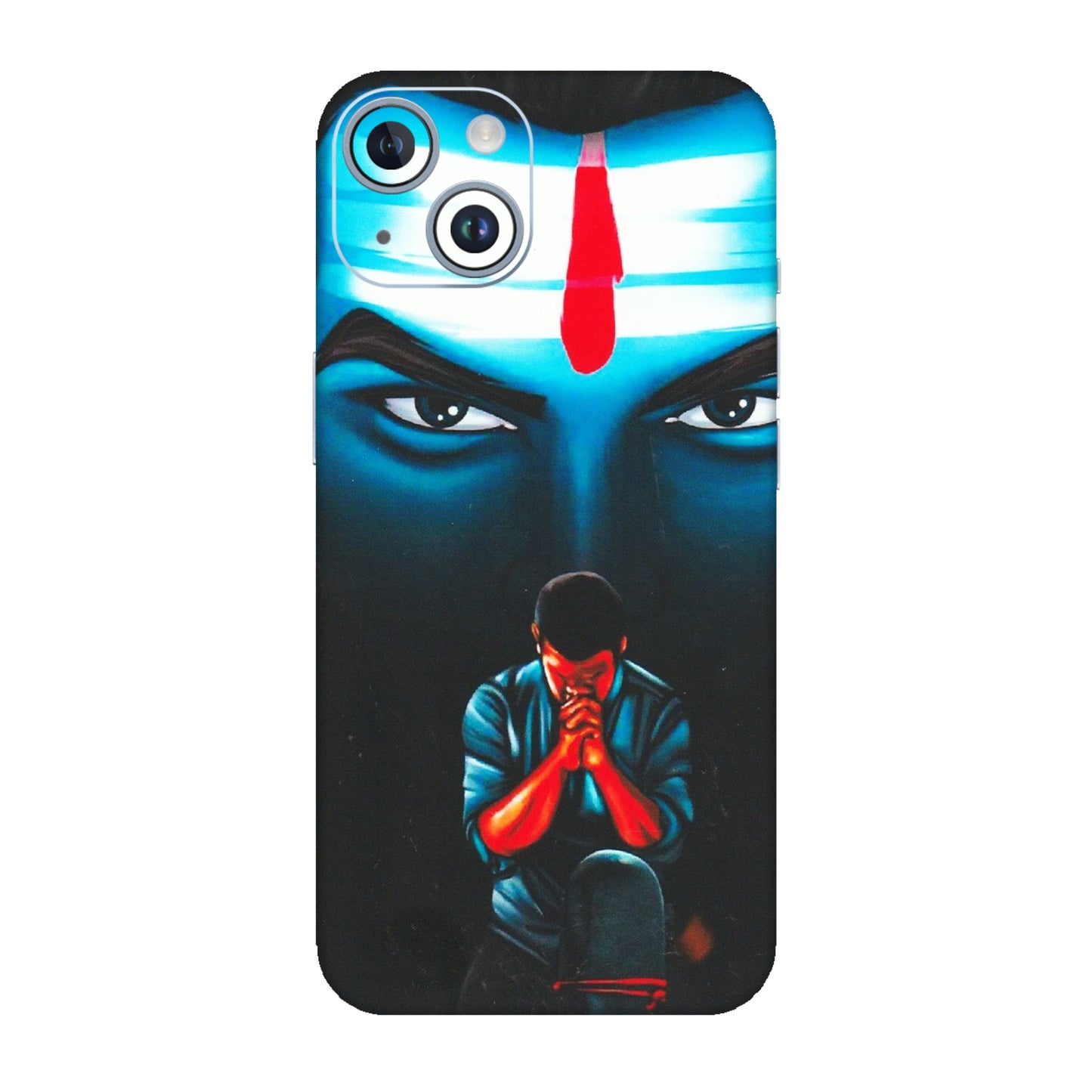 Apple iPhone Skins (All Models) - Mahakal Bhakt - Matte Finish (M-112) iPhone 14
