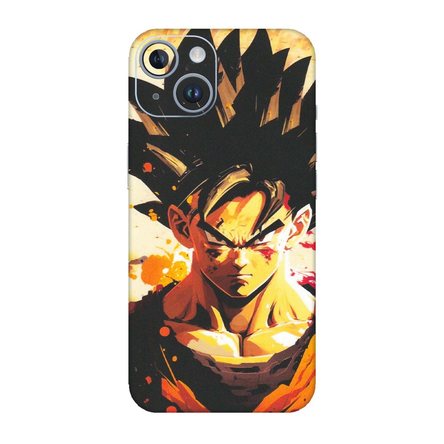 Apple iPhone Skins (All Models) - Angry Goku - Matte Finish (M-12) iPhone 14