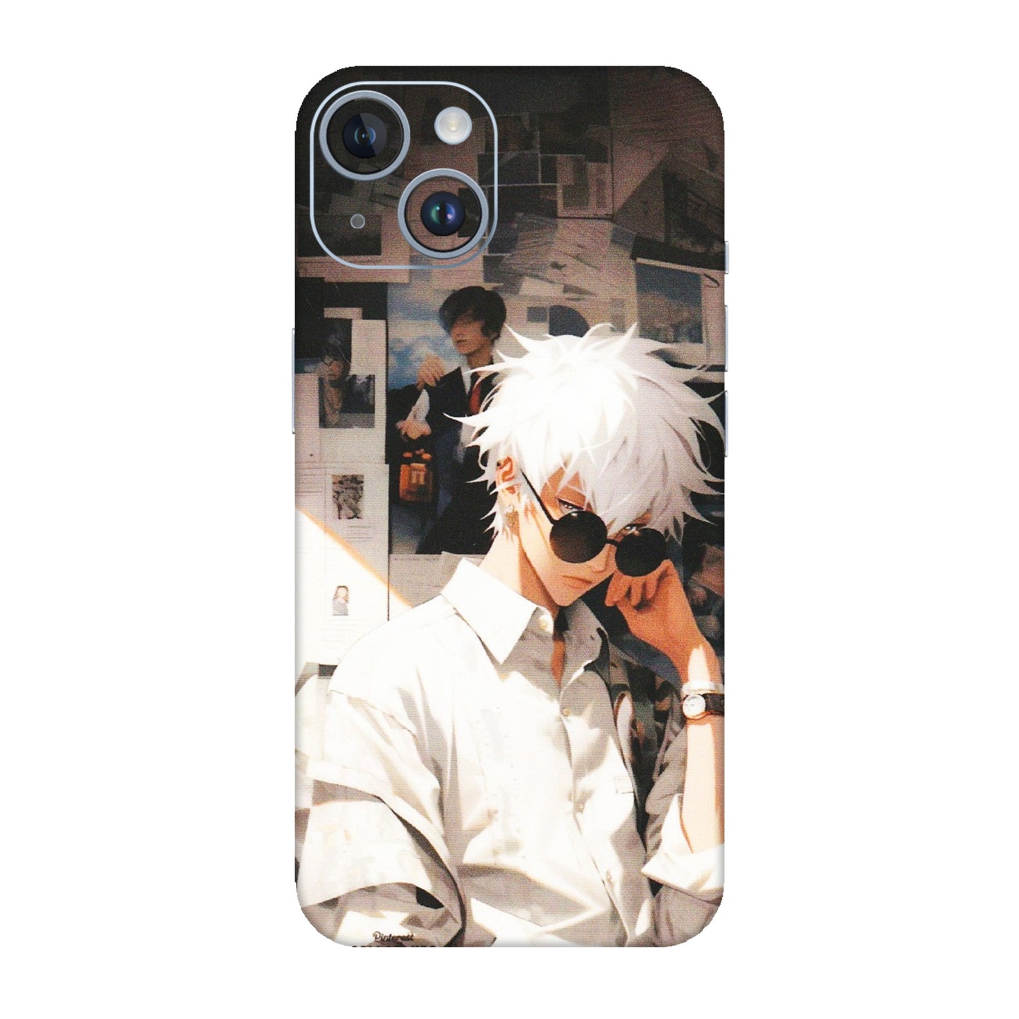 Apple iPhone Skins (All Models) - Gojo Satoru Jujustu Kaisen Anime - Matte Finish (M-156) iPhone 14