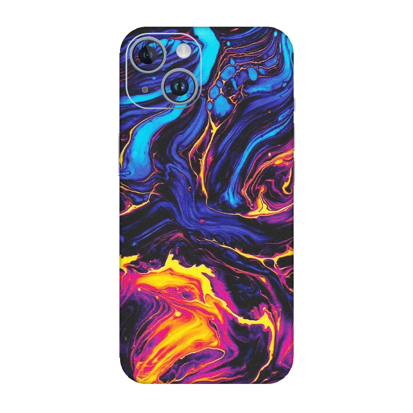Apple iPhone Skins (All Models) - Abstract Paint Classy - Matte Finish (M-15) iPhone 14