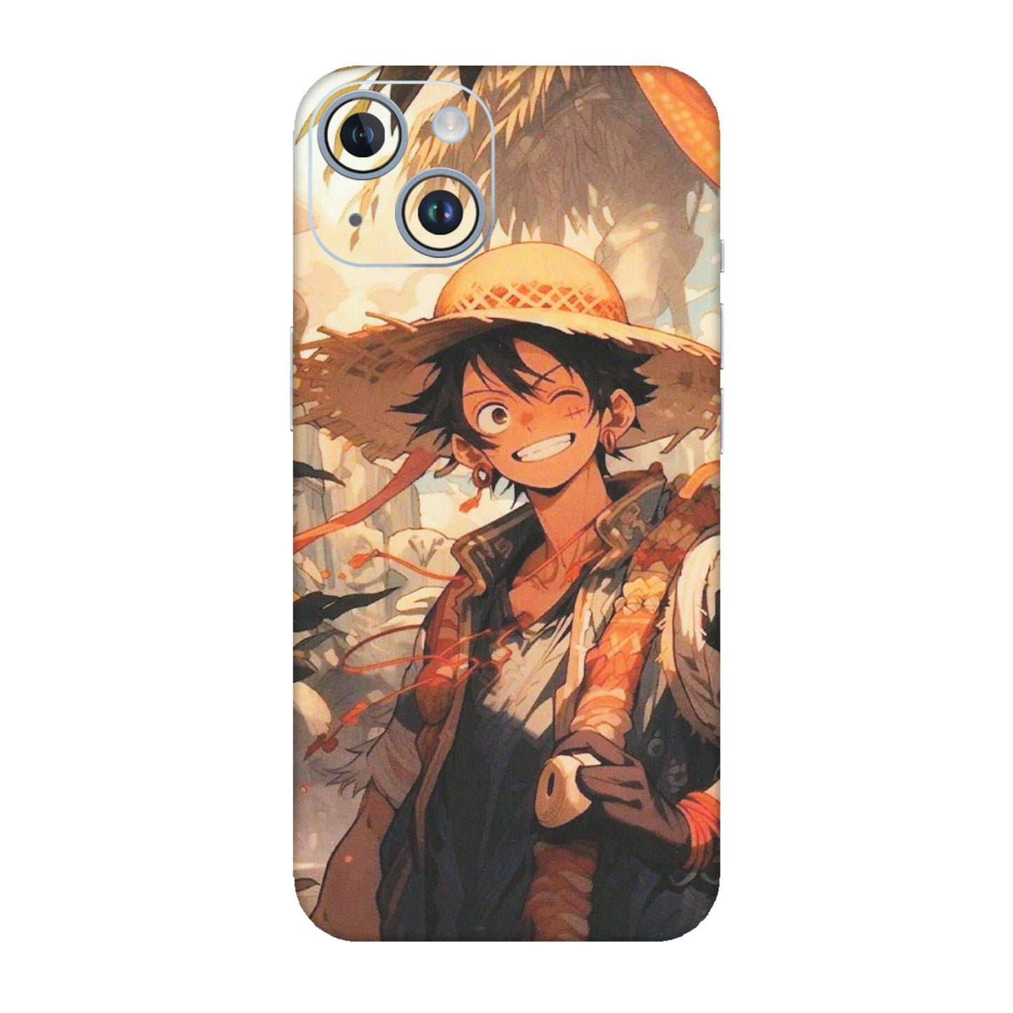 Apple iPhone Skins (All Models) - Anime Character Smile - Matte Finish (M-33) iPhone 14
