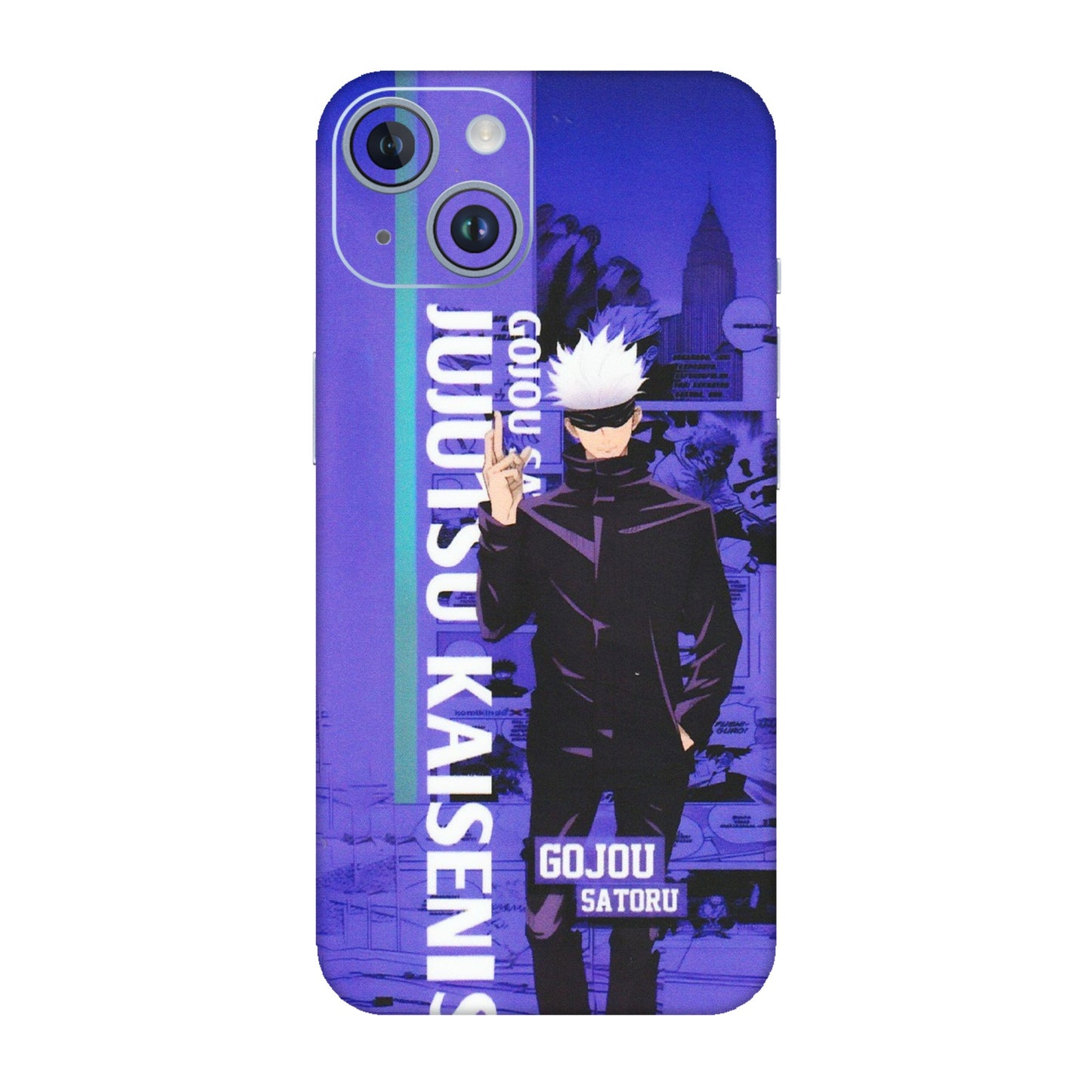 Apple iPhone Skins (All Models) - Jujutsu Kaisen Gojo - Matte Finish (M-05) iPhone 14