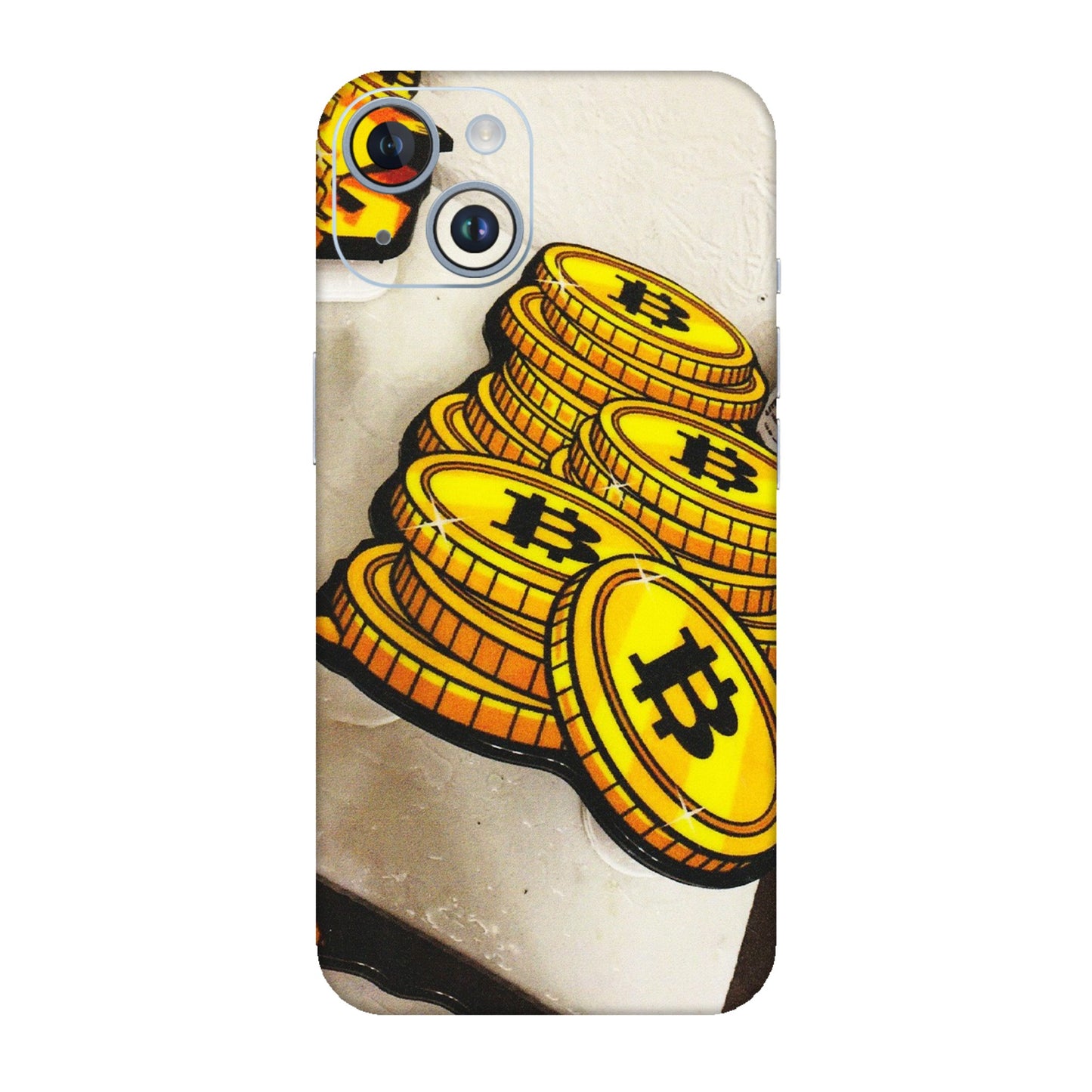 Apple iPhone Skins (All Models) - Billionaire Bitcoin Collection - Matte Finish (M-92) iPhone 14