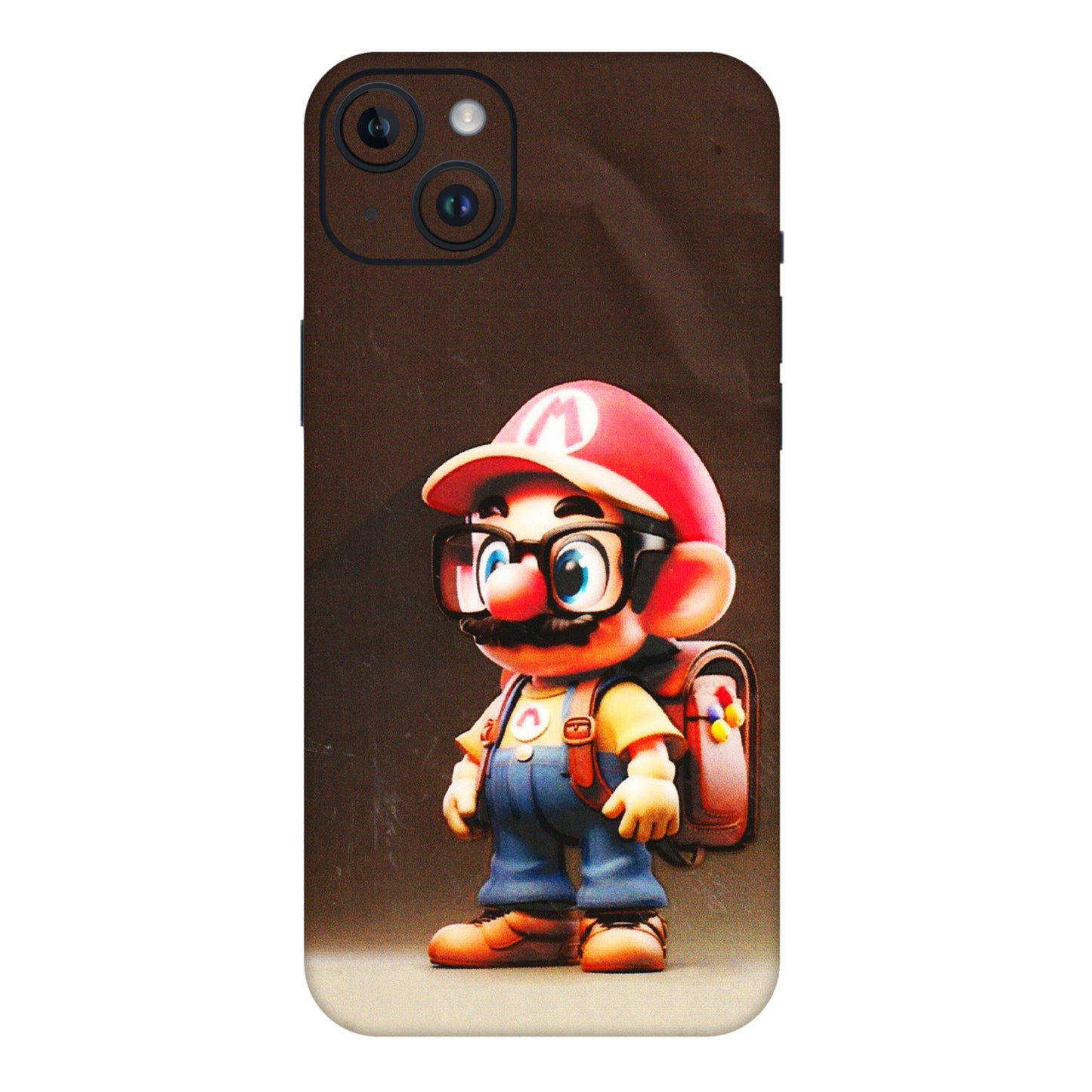 Apple iPhone Skins (All Models) - Little Mario - 3D Embossed Finish (L-119) iPhone 14 Plus