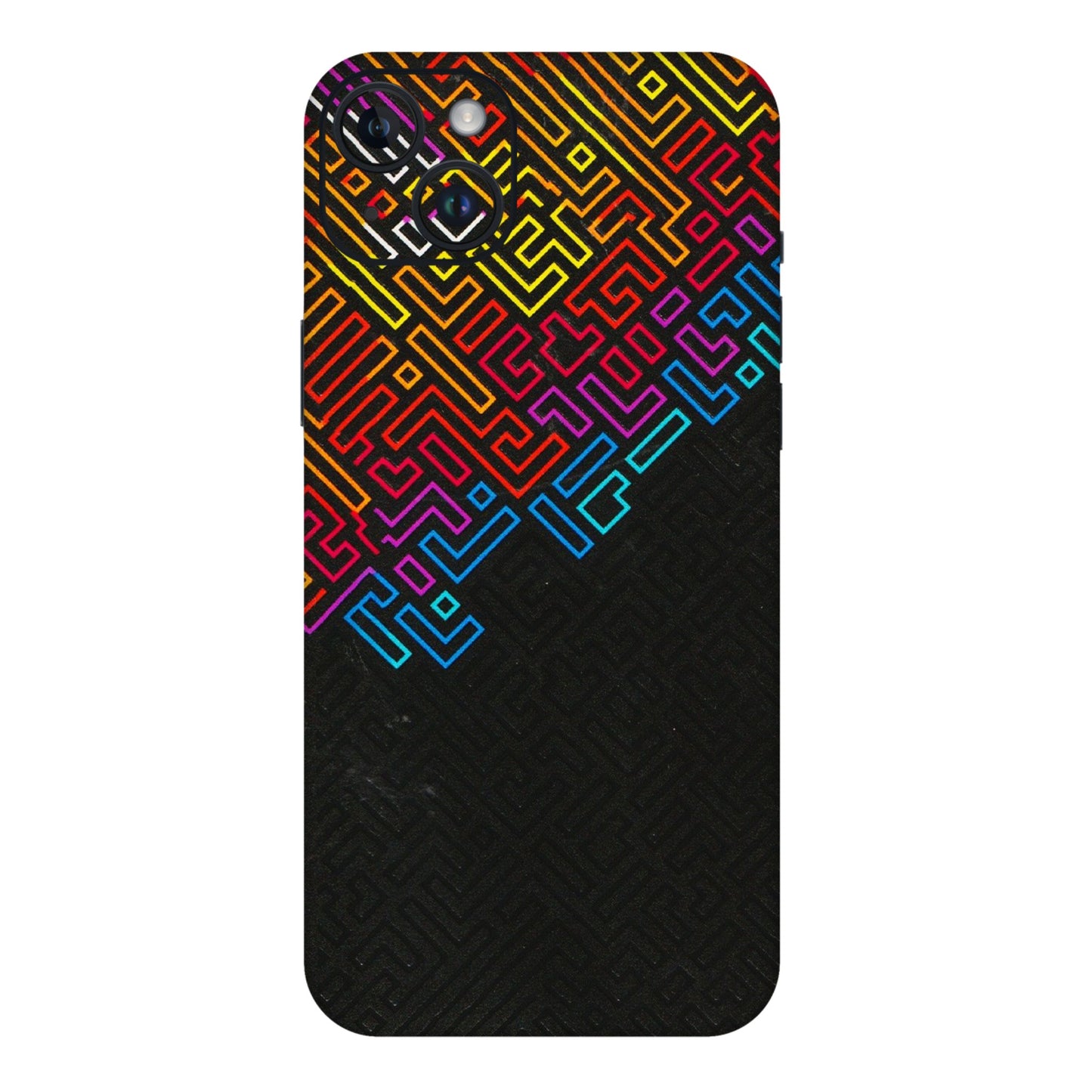 Apple iPhone Skins (All Models) - Dotme Pattern Art - 3D Embossed Finish (L-121) iPhone 14 Plus