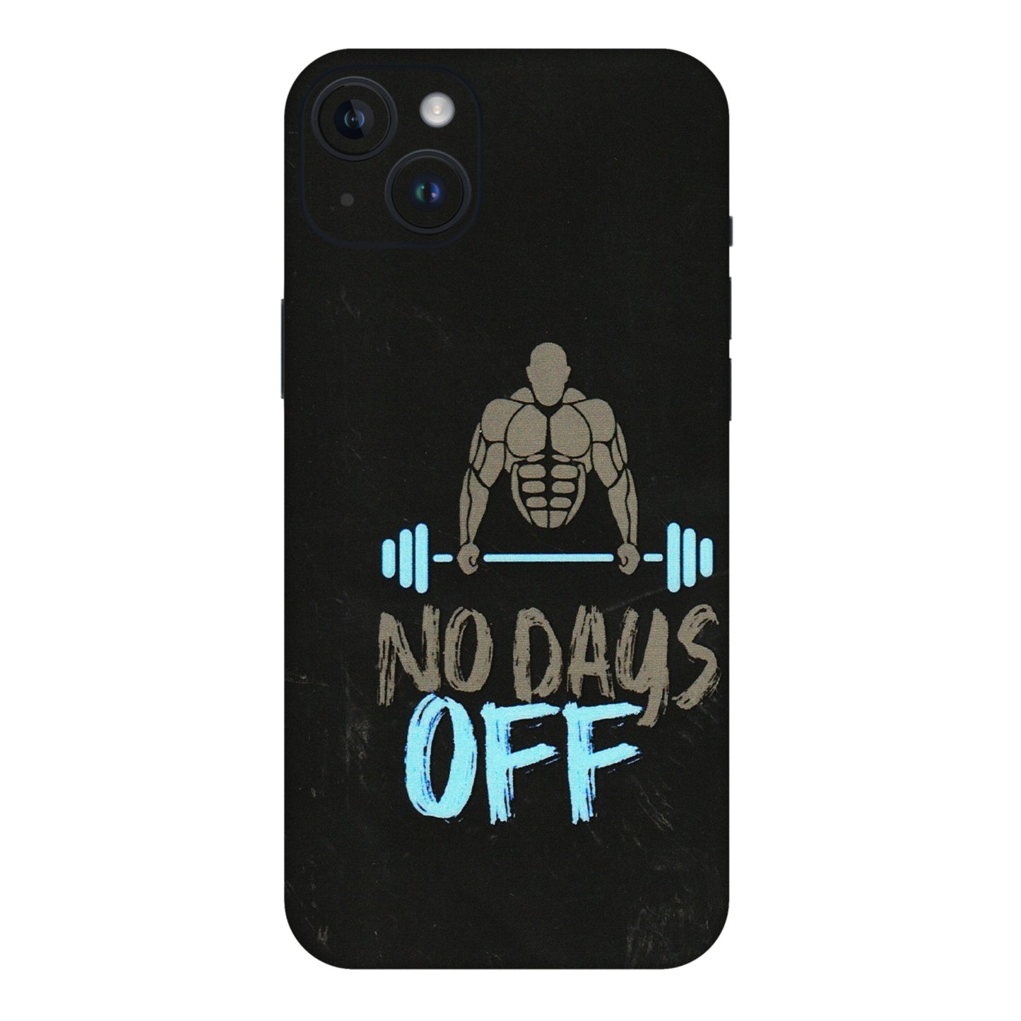 Apple iPhone Skins (All Models) - Gym Lover - 3D Embossed Finish (L-127) iPhone 14 Plus
