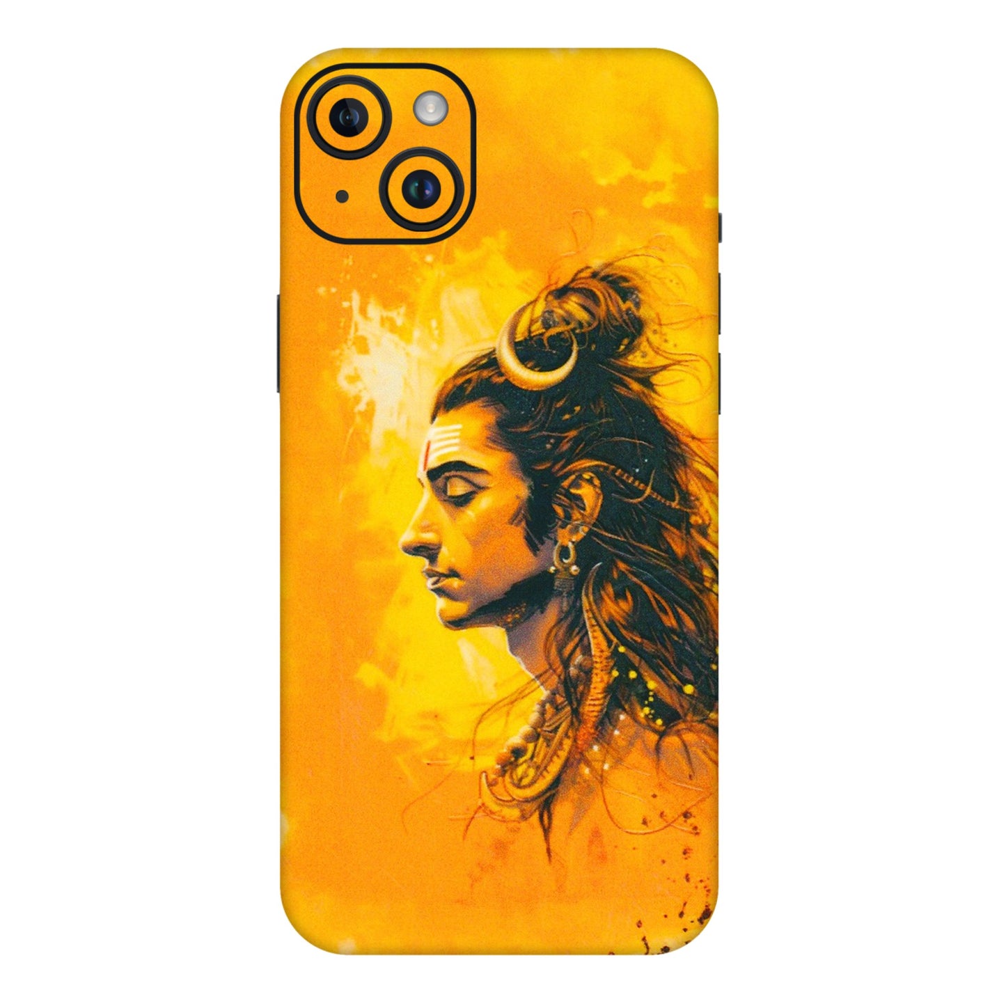 Apple iPhone Skins (All Models) - Shiv Shakti - 3D Embossed Finish (L-14) iPhone 14 Plus
