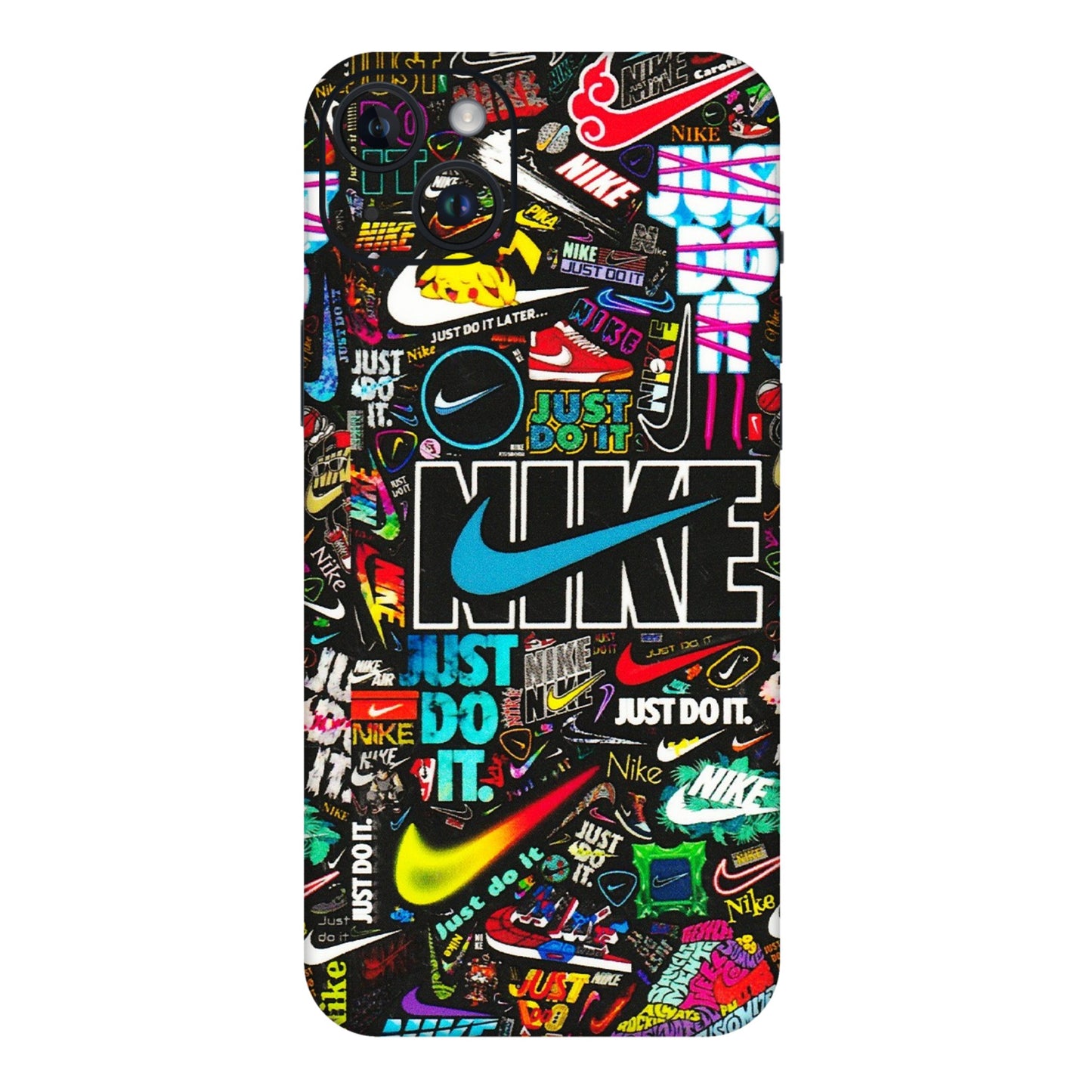 Apple iPhone Skins (All Models) - Just Do It Doodles - 3D Embossed Finish (L-166) iPhone 14 Plus
