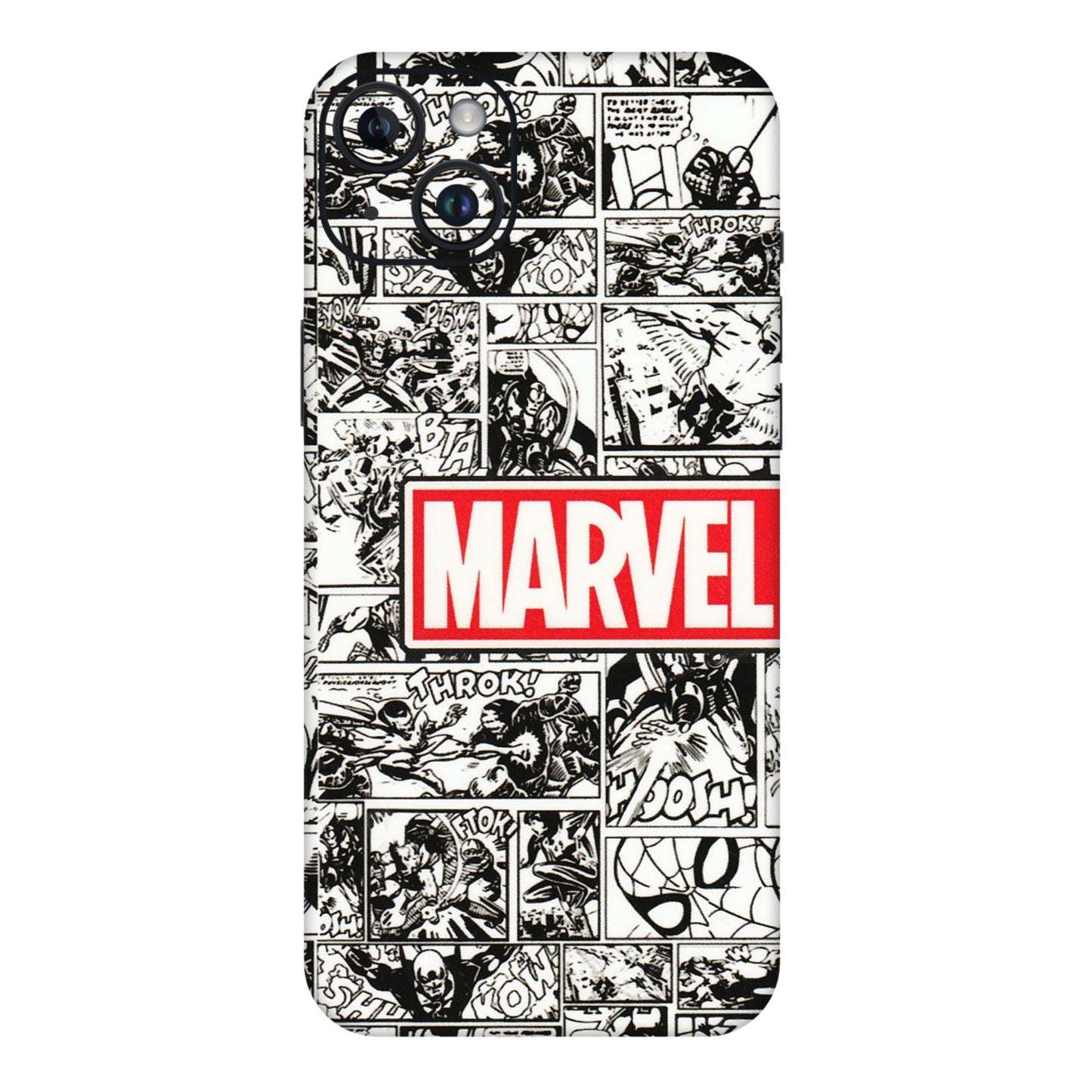 Apple iPhone Skins (All Models) - Marvel Comic - 3D Embossed Finish (L-171) iPhone 14 Plus