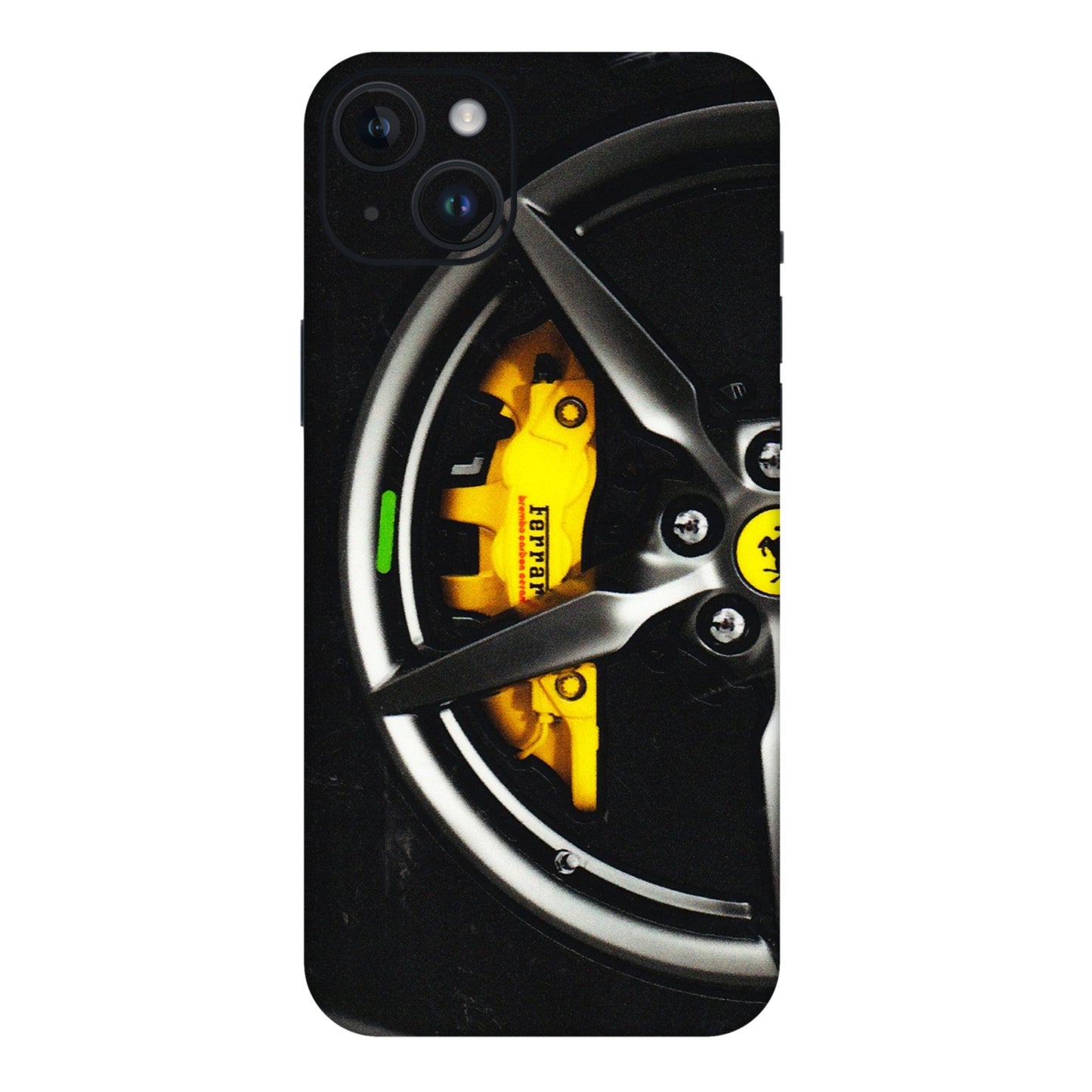 Apple iPhone Skins (All Models) - Ferrari Wheel Alloy - 3D Embossed Finish (L-173) iPhone 14 Plus