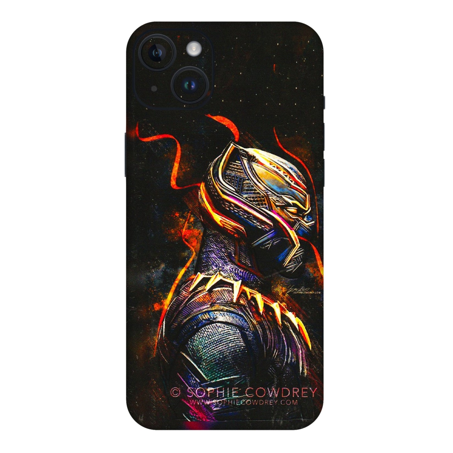 Apple iPhone Skins (All Models) - Black Panther - 3D Embossed Finish (L-190) iPhone 14 Plus