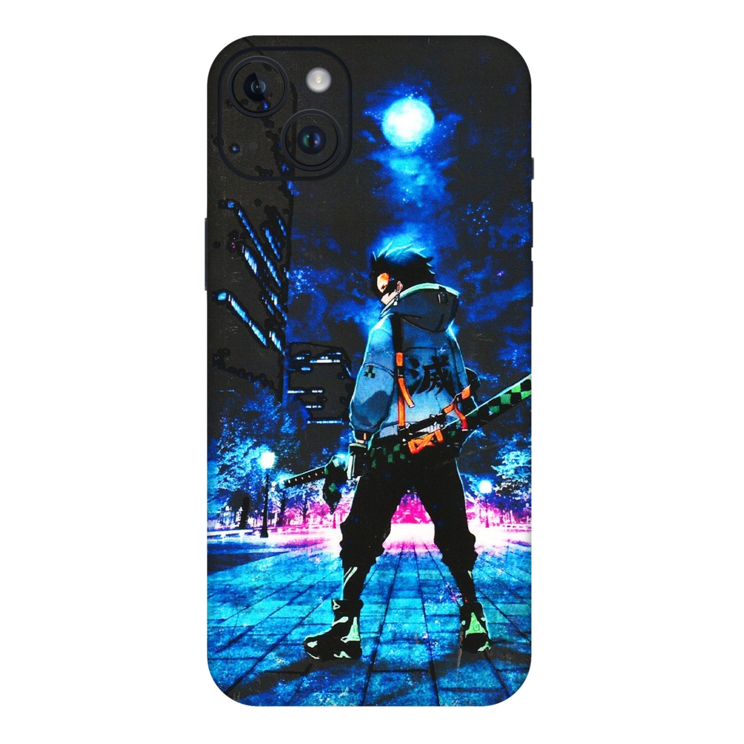 Apple iPhone Skins (All Models) - Demon Slayer Sword - 3D Embossed Finish (L-247) iPhone 14 Plus