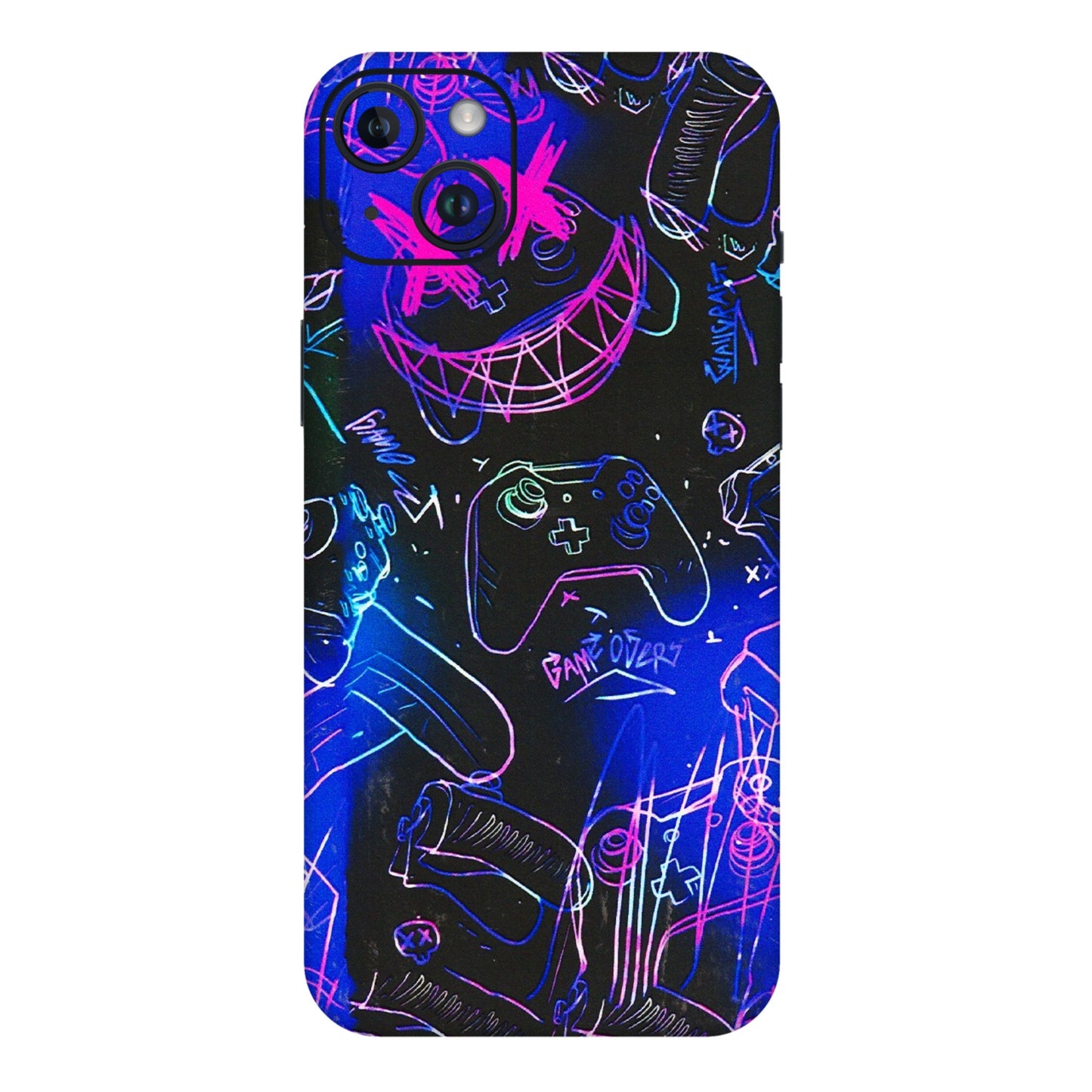 Apple iPhone Skins (All Models) - Gamers Paradise - 3D Embossed Finish (L-258) iPhone 14 Plus
