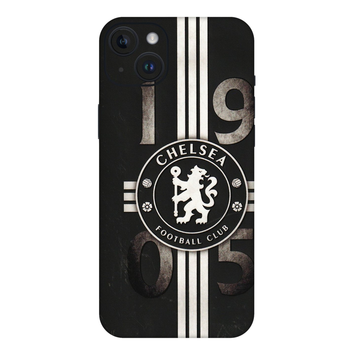 Apple iPhone Skins (All Models) - Chelsea Fan Club - 3D Embossed Finish (L-36) iPhone 14 Plus