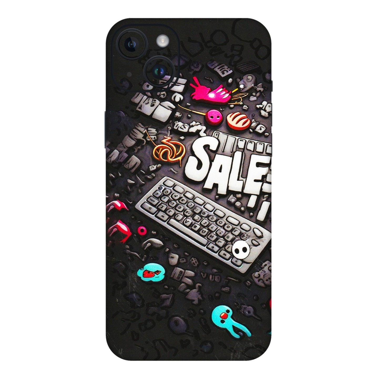 Apple iPhone Skins (All Models) - Gadgets Sale - 3D Embossed Finish (L-50) iPhone 14 Plus
