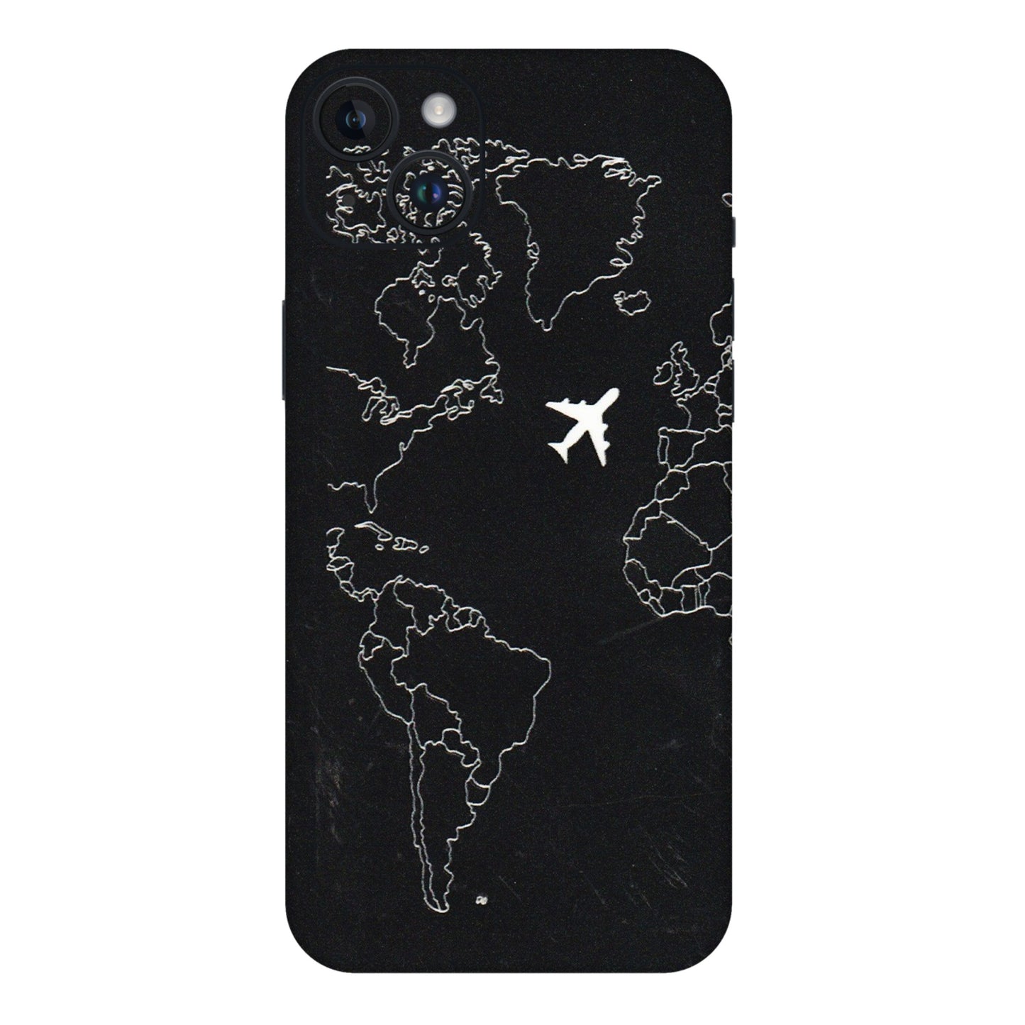 Apple iPhone Skins (All Models) - Never Ending Travel - 3D Embossed Finish (L-79) iPhone 14 Plus
