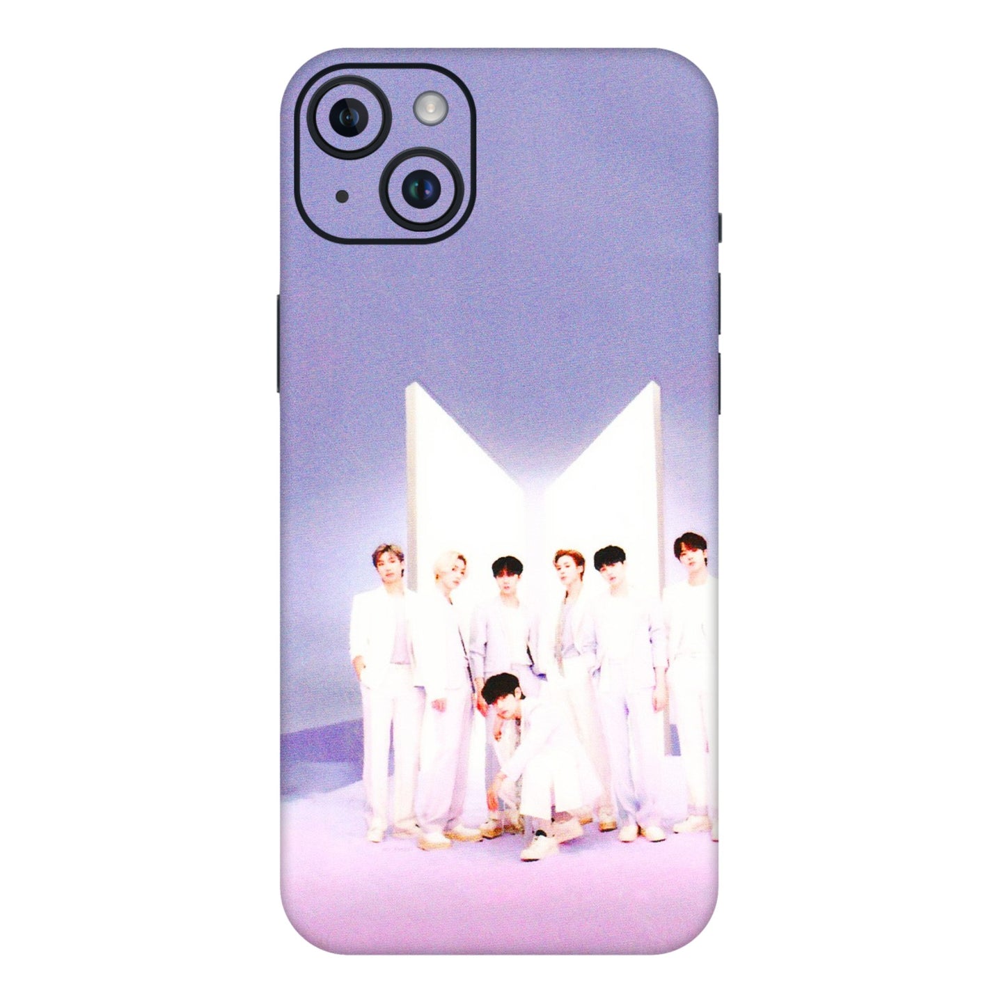 Apple iPhone Skins (All Models) - BTS - 3D Embossed Finish (L-94) iPhone 14 Plus