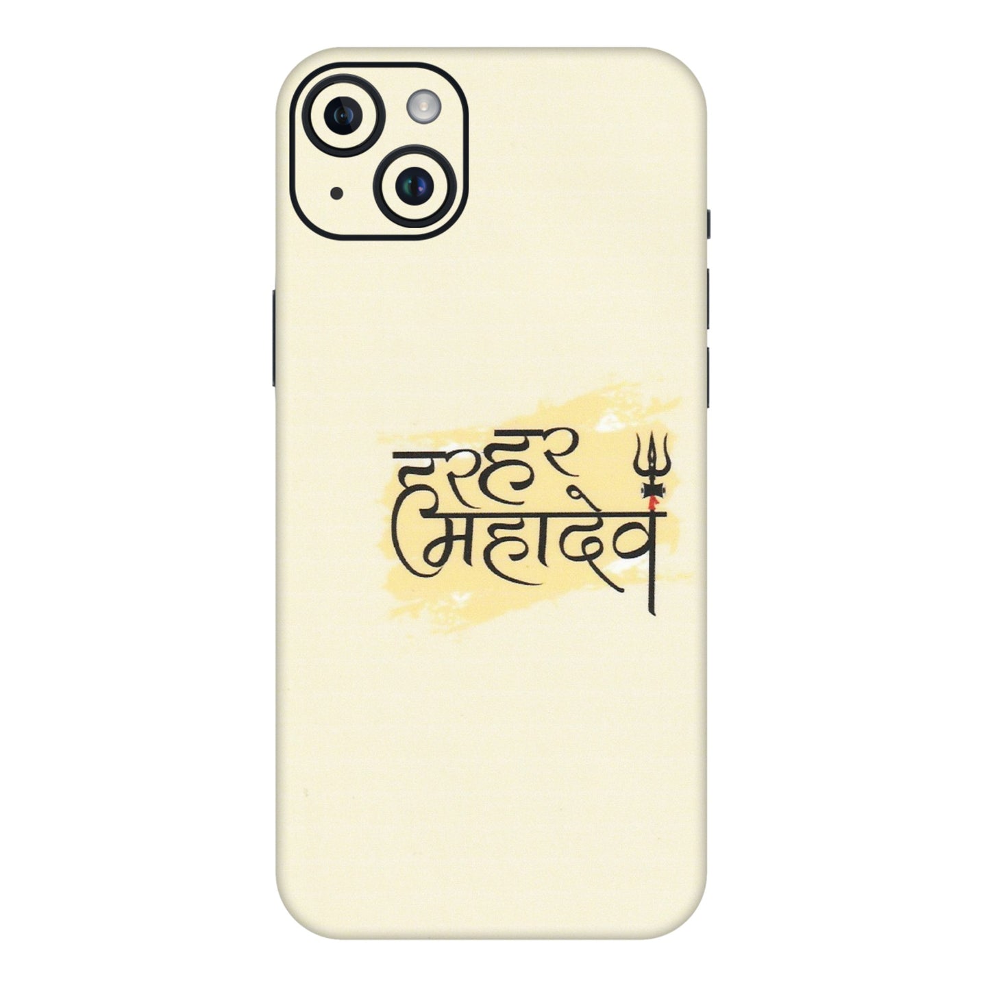 Apple iPhone Skins (All Models) - Har Har Mahadev - Matte Finish (M-10) iPhone 14 Plus