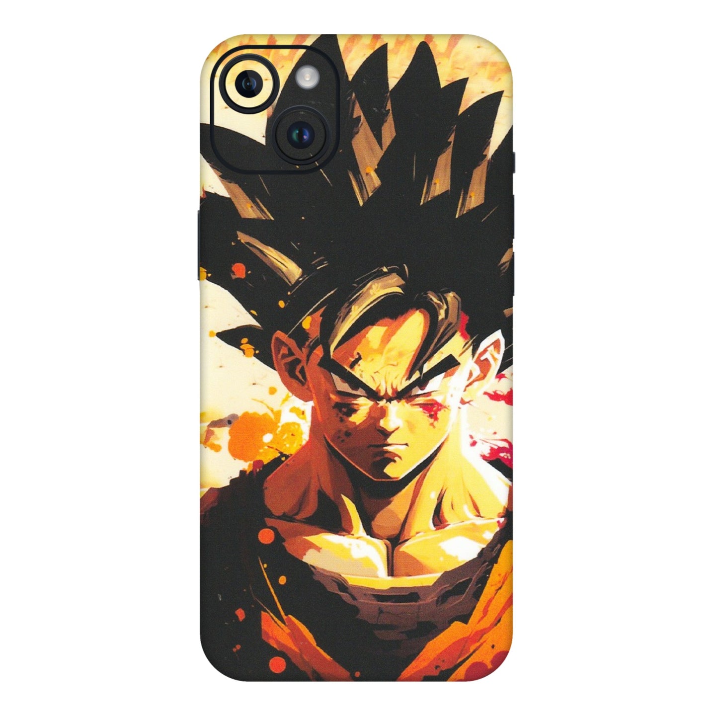 Apple iPhone Skins (All Models) - Angry Goku - Matte Finish (M-12) iPhone 14 Plus