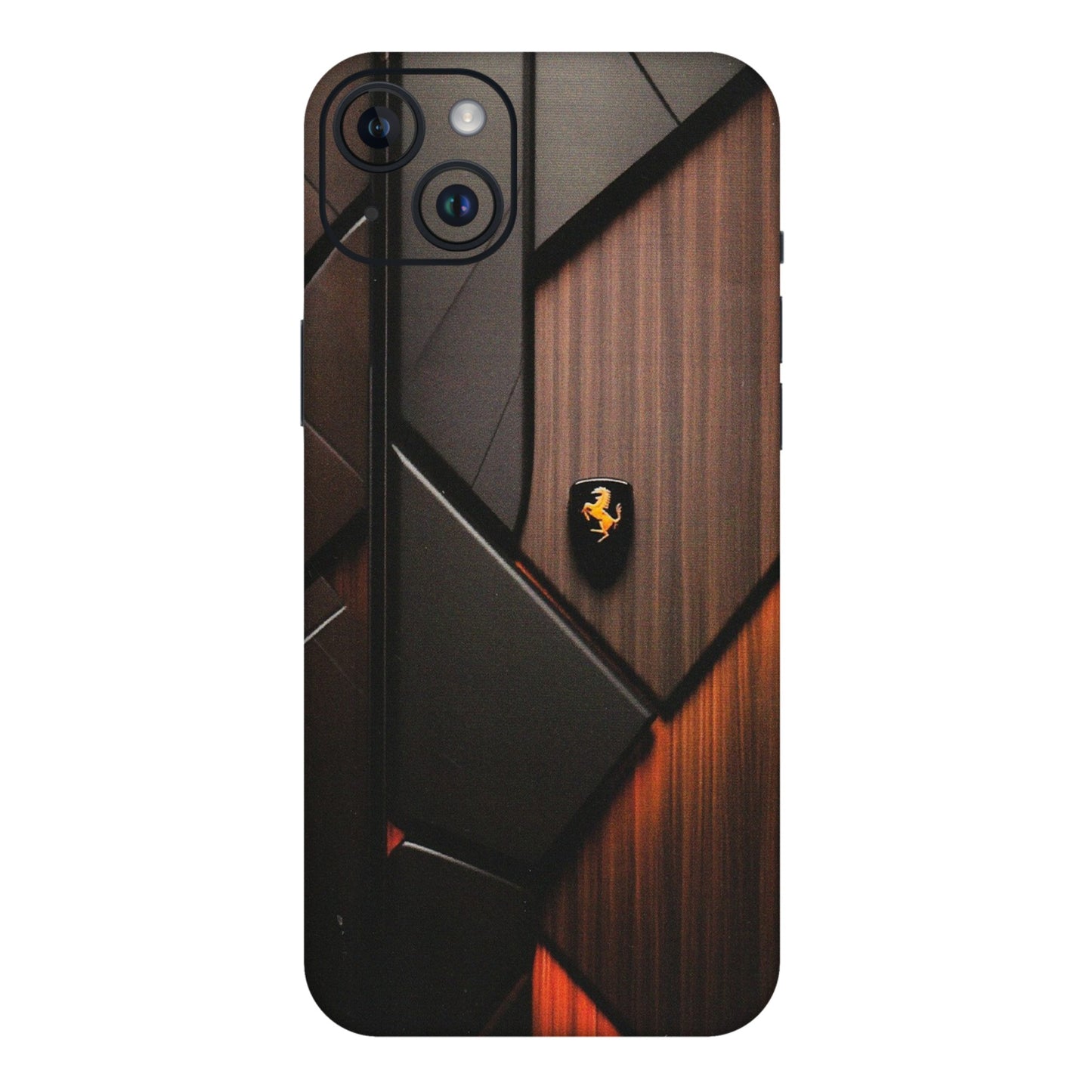 Apple iPhone Skins (All Models) - Lambo Beauty Wood Pattern Sober - Matte Finish (M-51) iPhone 14 Plus