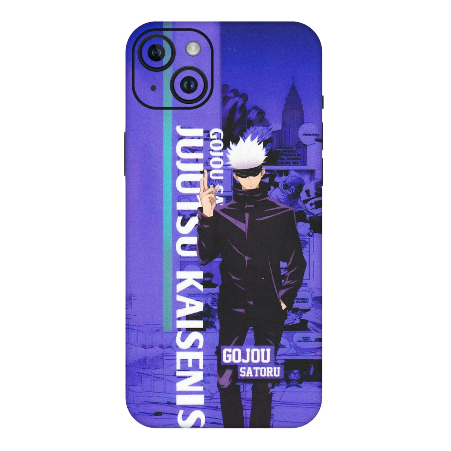 Apple iPhone Skins (All Models) - Jujutsu Kaisen Gojo - Matte Finish (M-05) iPhone 14 Plus