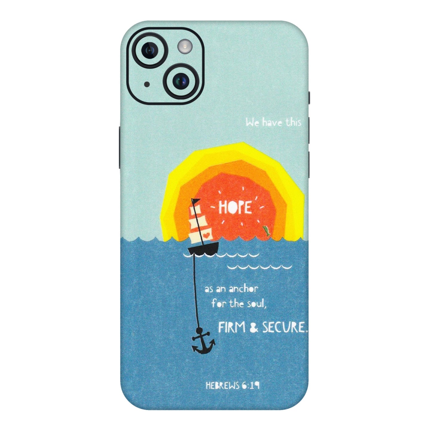 Apple iPhone Skins (All Models) - A Beautiful Sunset of Hope - Matte Finish (M-75) iPhone 14 Plus