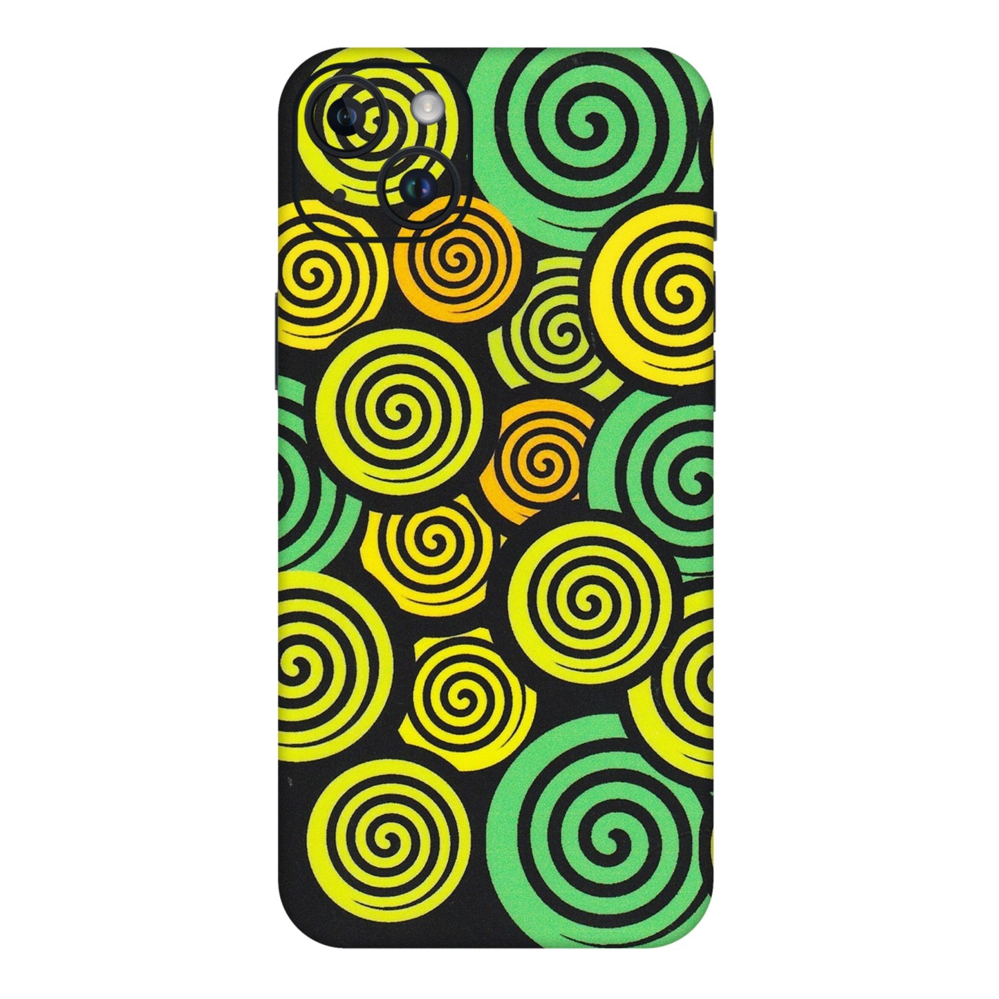 Apple iPhone Skins (All Models) - Crazy Spiral - Matte Finish (M-91) iPhone 14 Plus
