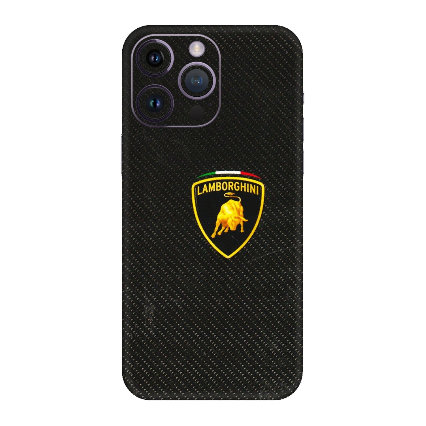 Apple iPhone Skins (All Models) - Dotted Lambo - 3D Embossed Finish (L-105) iPhone 14 Pro