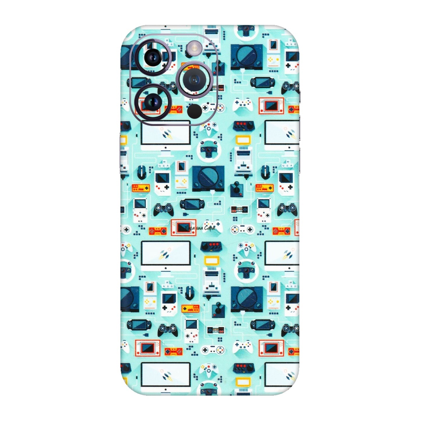 Apple iPhone Skins (All Models) - Gadgets Doodle - 3D Embossed Finish (L-184) iPhone 14 Pro