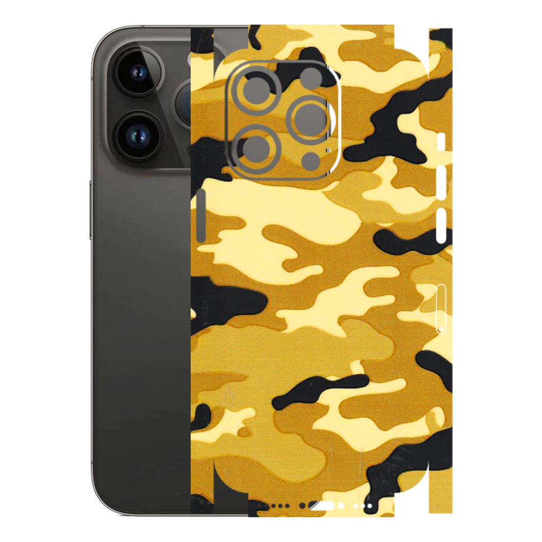 Apple iPhone Skins (All Models) - Indian Camo - 3D Embossed Finish (L-228) iPhone 14 Pro