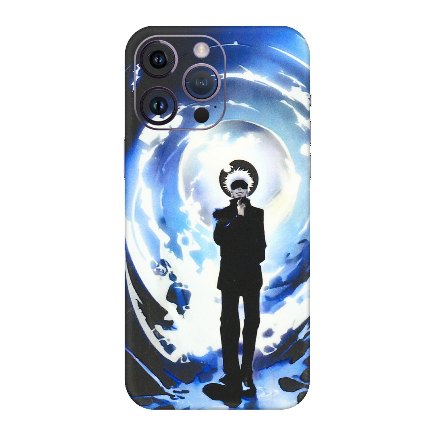 Apple iPhone Skins (All Models) - Jujustu Kaisen Anime Manga - 3D Embossed Finish (L-317) iPhone 14 Pro