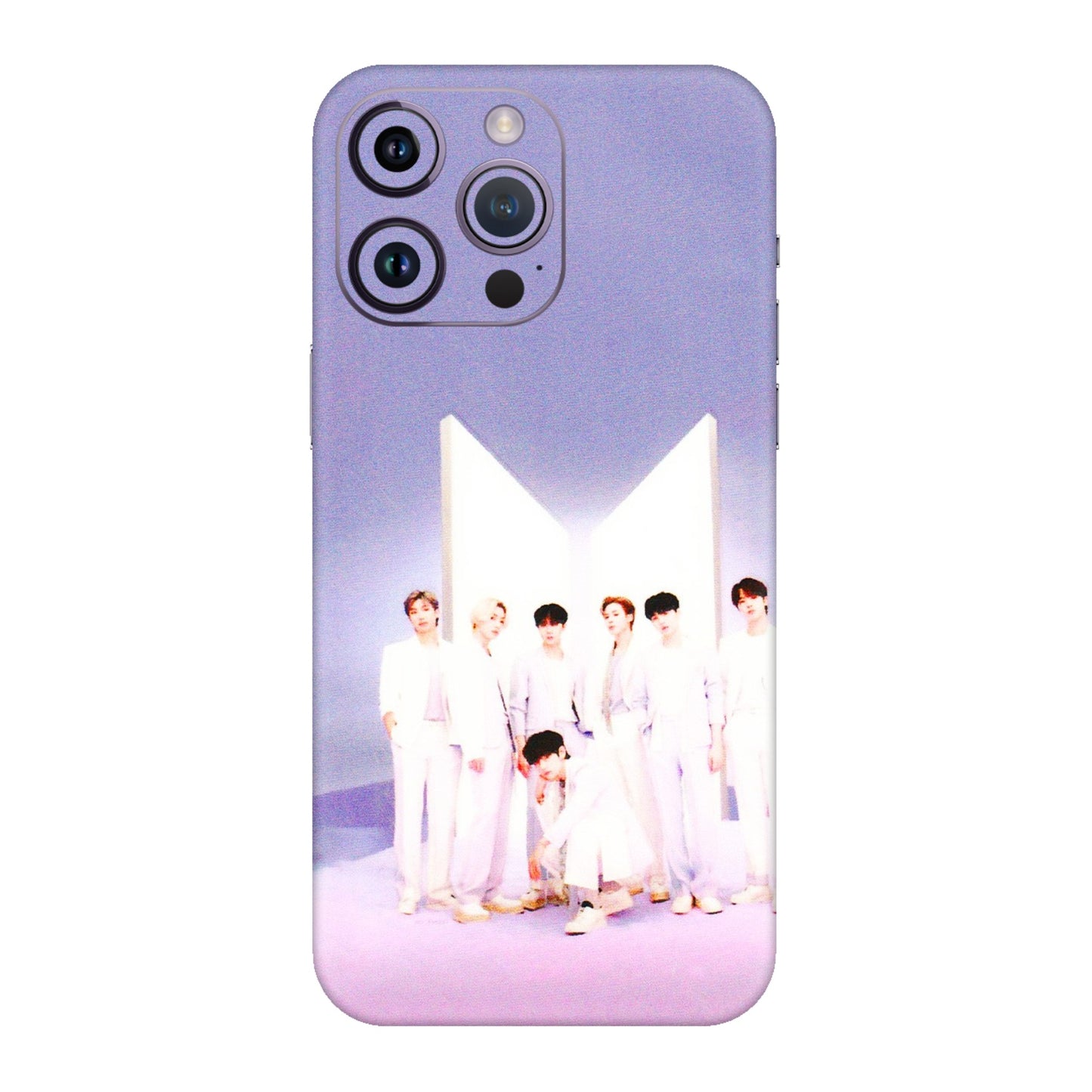 Apple iPhone Skins (All Models) - BTS - 3D Embossed Finish (L-94) iPhone 14 Pro