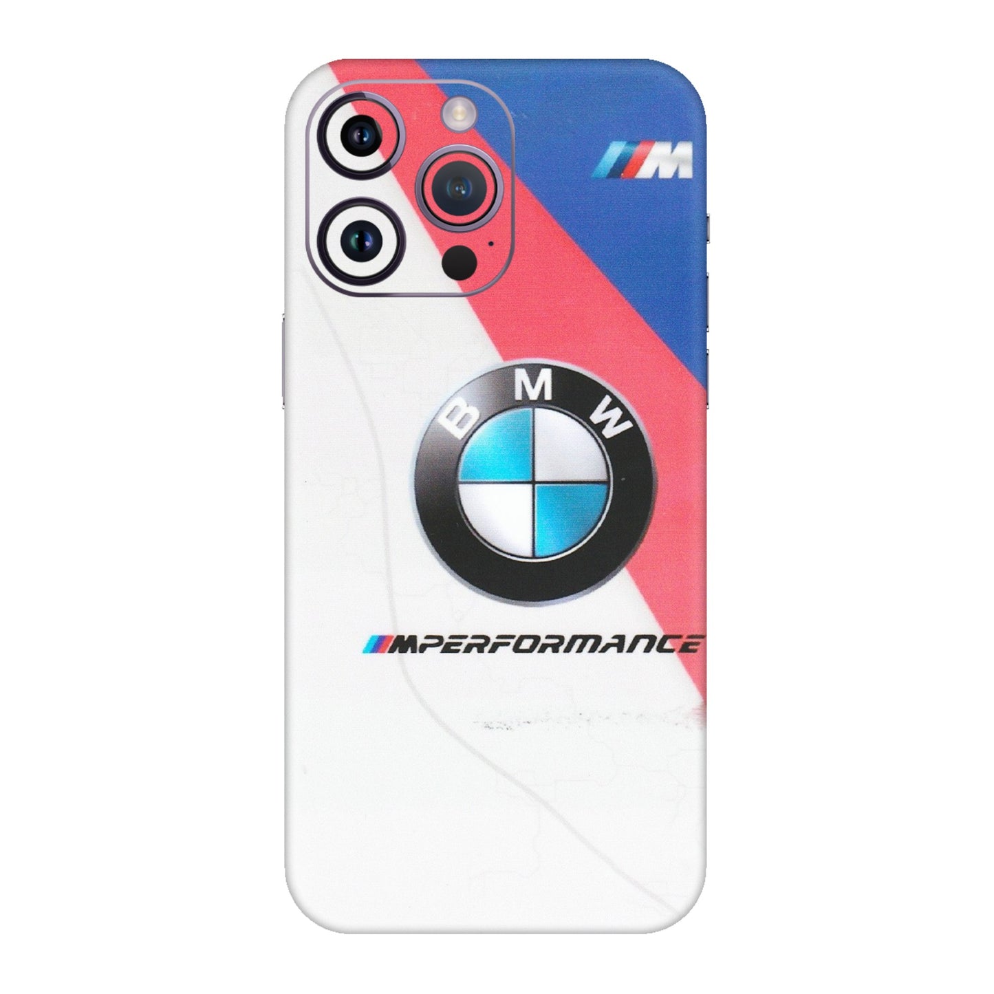 Apple iPhone Skins (All Models) - BMW Logo Performance - Matte Finish (M-27) iPhone 14 Pro