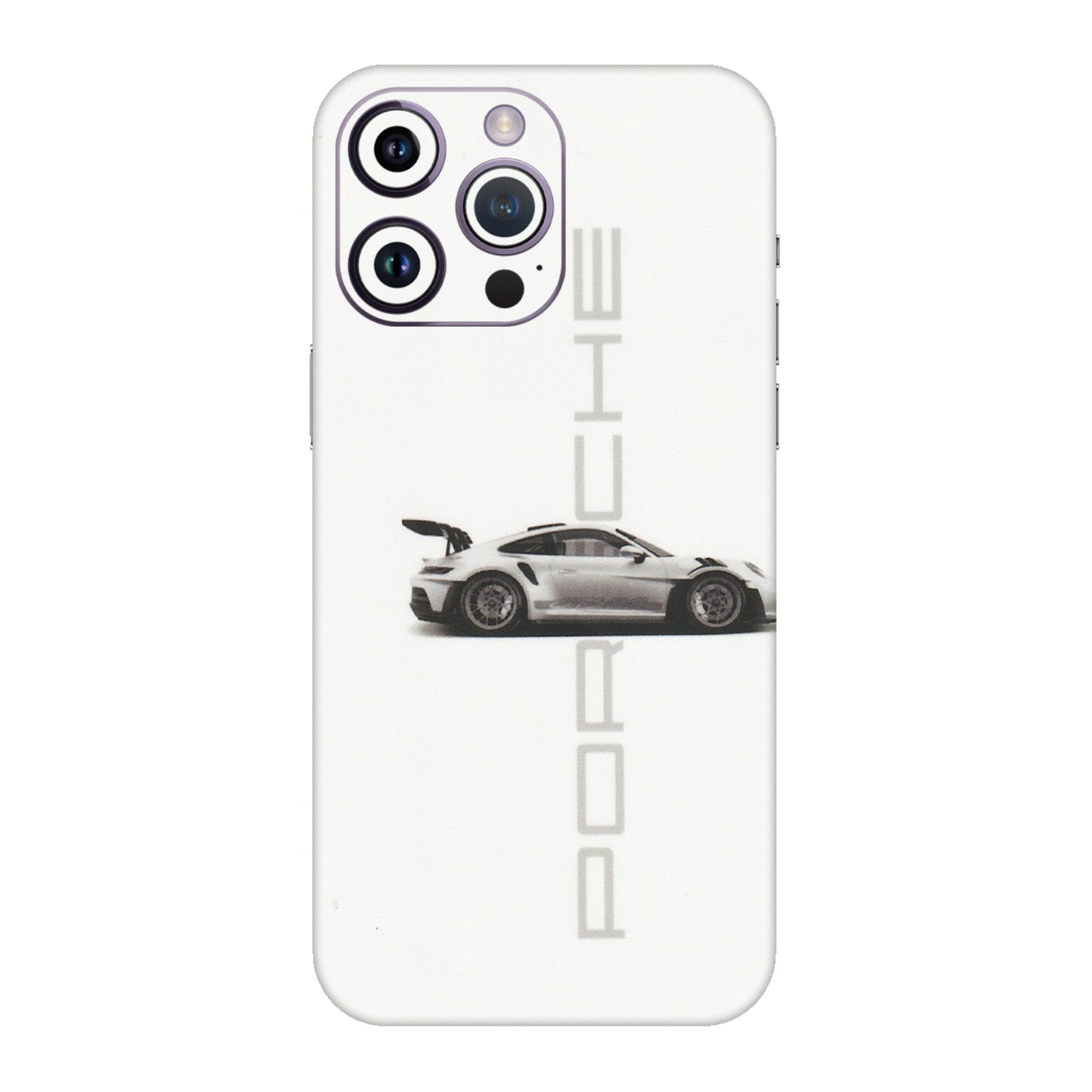 Apple iPhone Skins (All Models) - Porche Car Lover - Matte Finish (M-31) iPhone 14 Pro