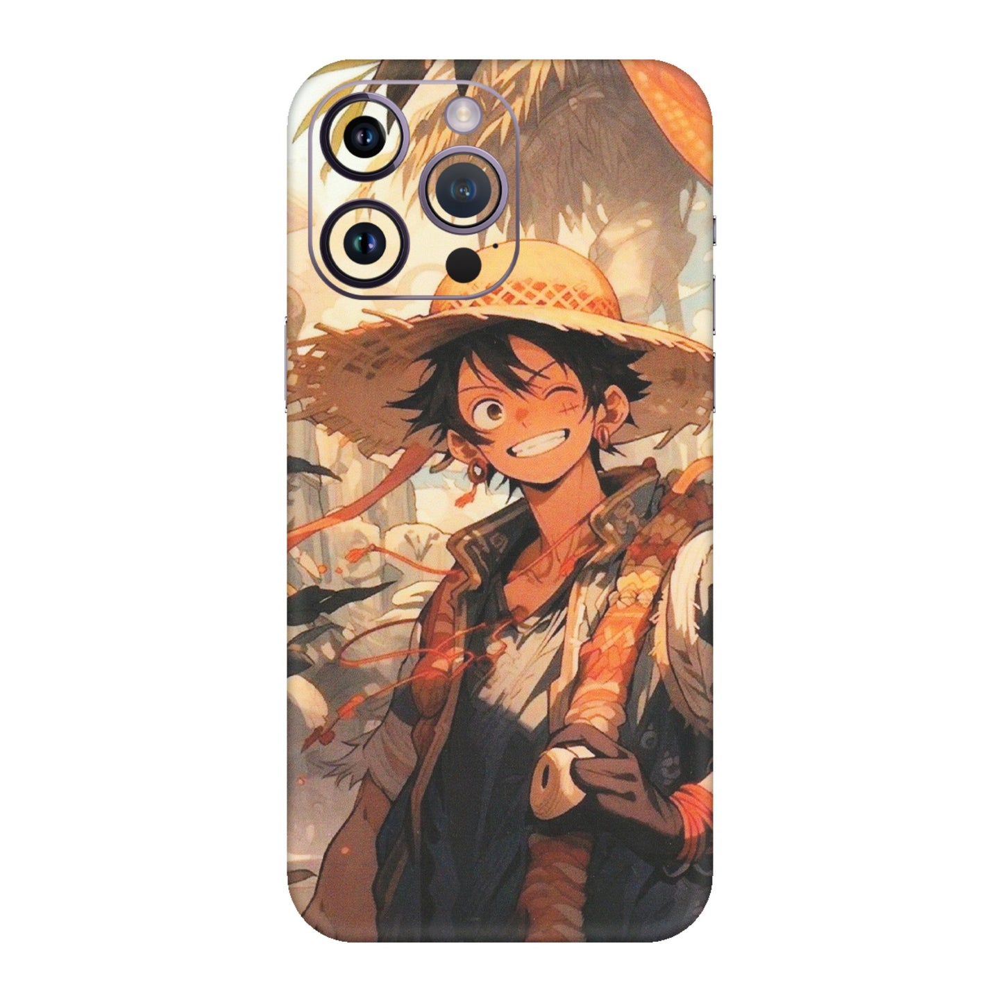 Apple iPhone Skins (All Models) - Anime Character Smile - Matte Finish (M-33) iPhone 14 Pro