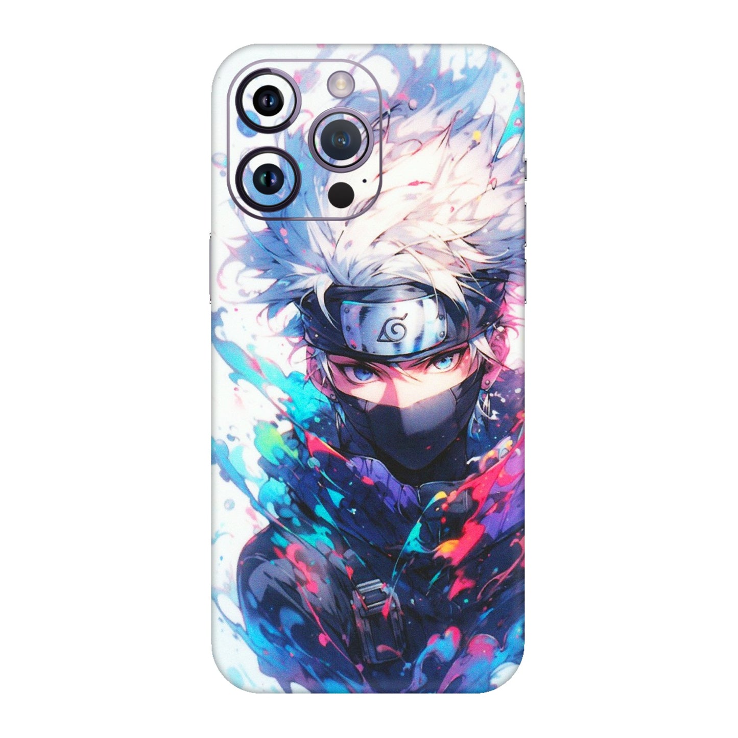 Apple iPhone Skins (All Models) - Naruto Face Mask - Matte Finish (M-03) iPhone 14 Pro
