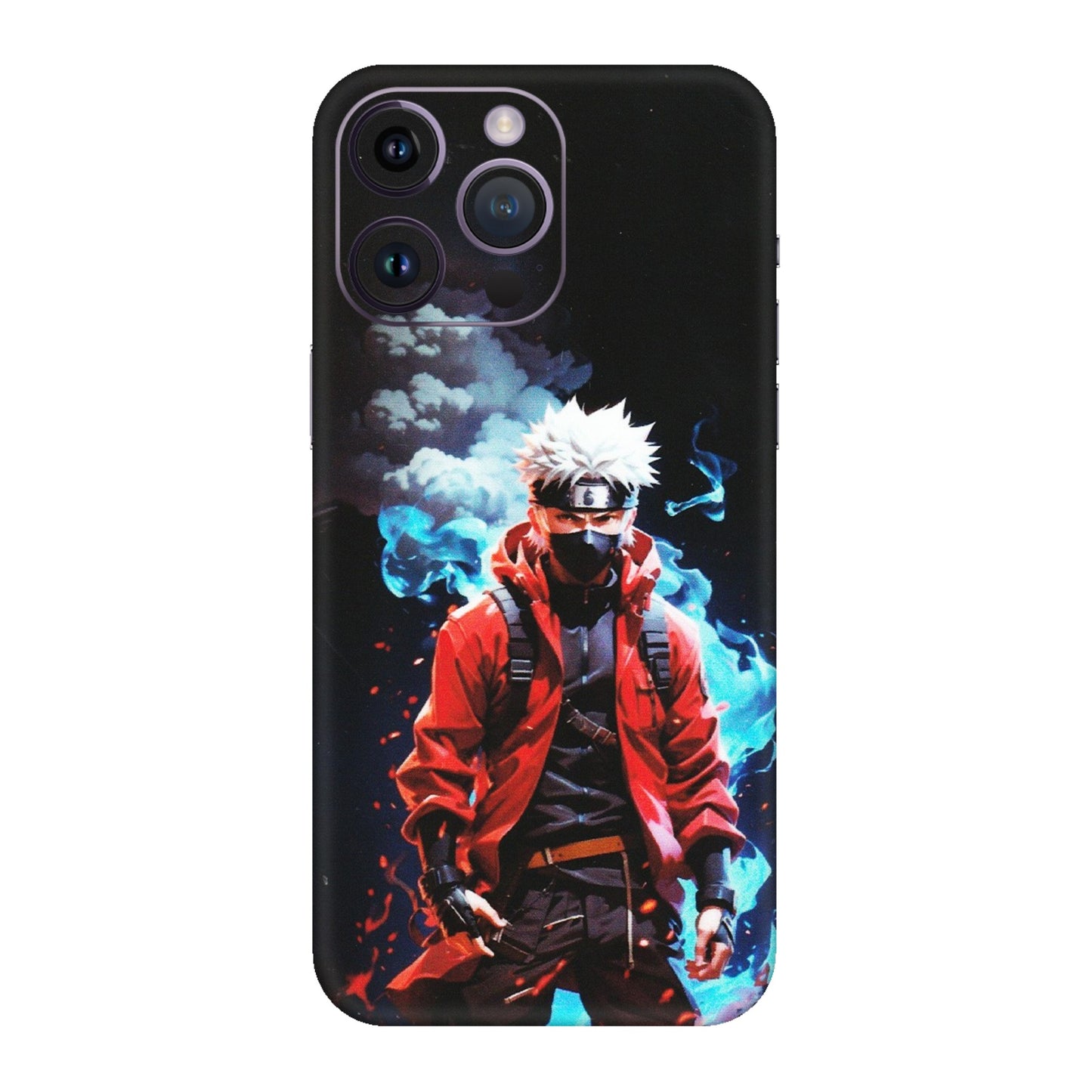 Apple iPhone Skins (All Models) - Kakashi Hatake Naruto - Matte Finish (M-60) iPhone 14 Pro