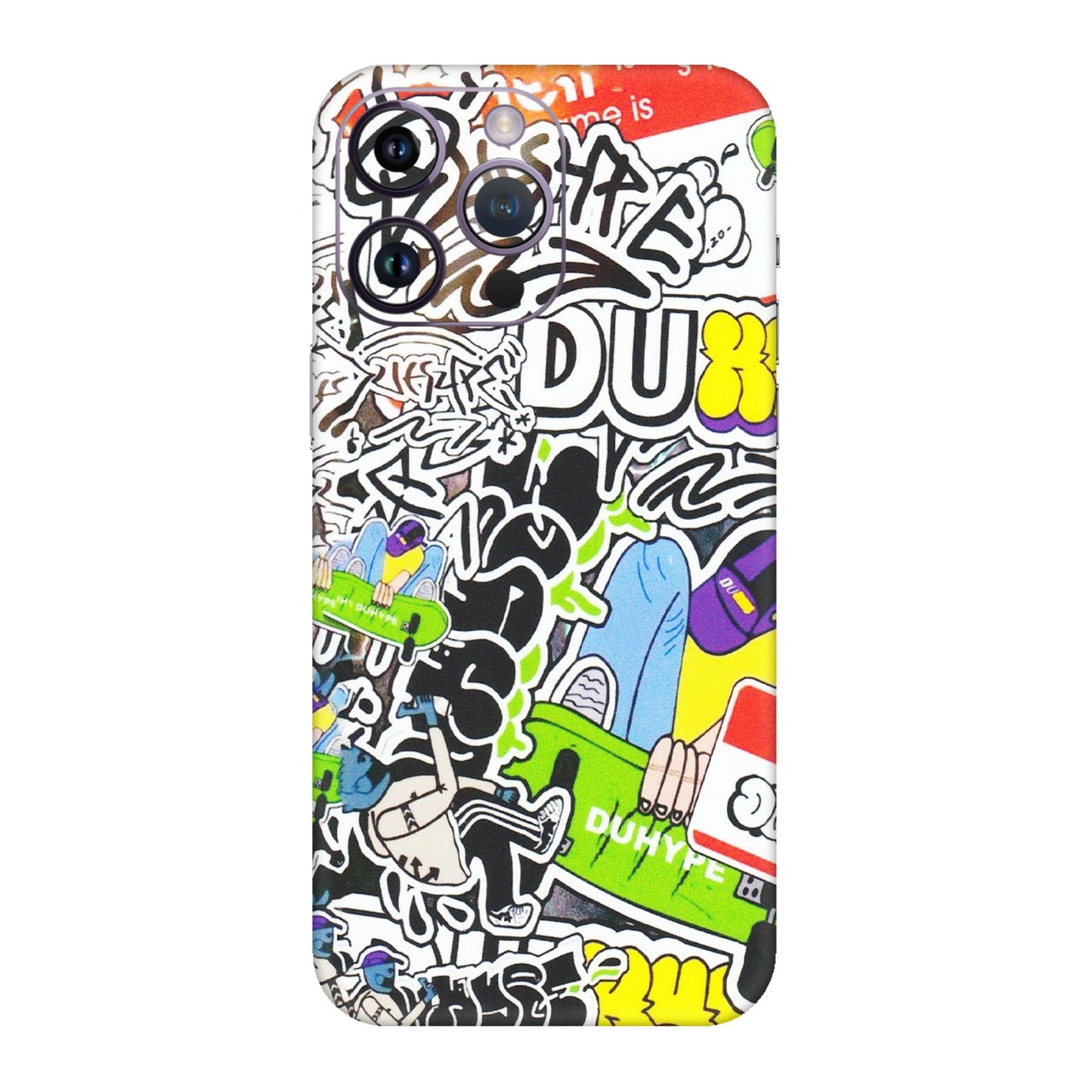 Apple iPhone Skins (All Models) - Dope Graffiti - Matte Finish (M-61) iPhone 14 Pro