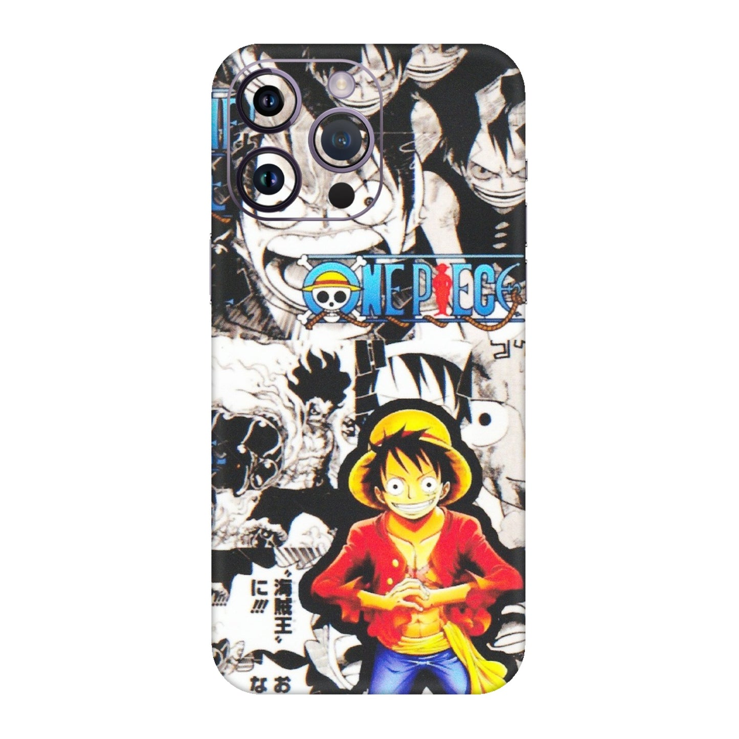 Apple iPhone Skins (All Models) - One Piece B&W - Matte Finish (M-63) iPhone 14 Pro