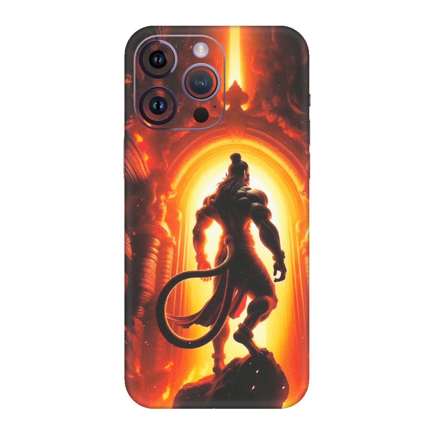 Apple iPhone Skins (All Models) - HanumanJi - Matte Finish (M-06) iPhone 14 Pro
