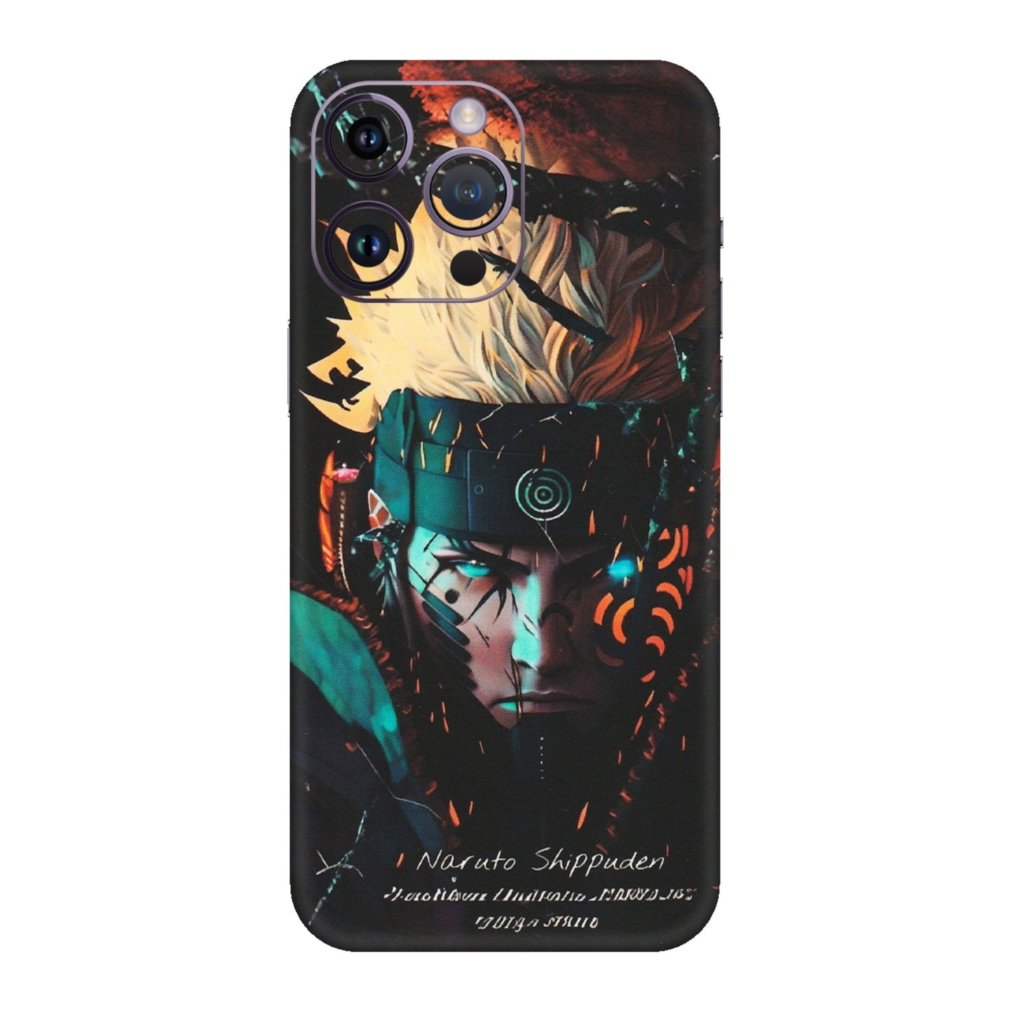 Apple iPhone Skins (All Models) - Naruto Shippuden - Matte Finish (M-76) iPhone 14 Pro