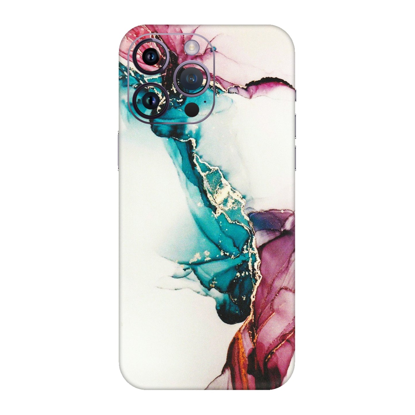 Apple iPhone Skins (All Models) - Elegant Marble - Matte Finish (M-81) iPhone 14 Pro