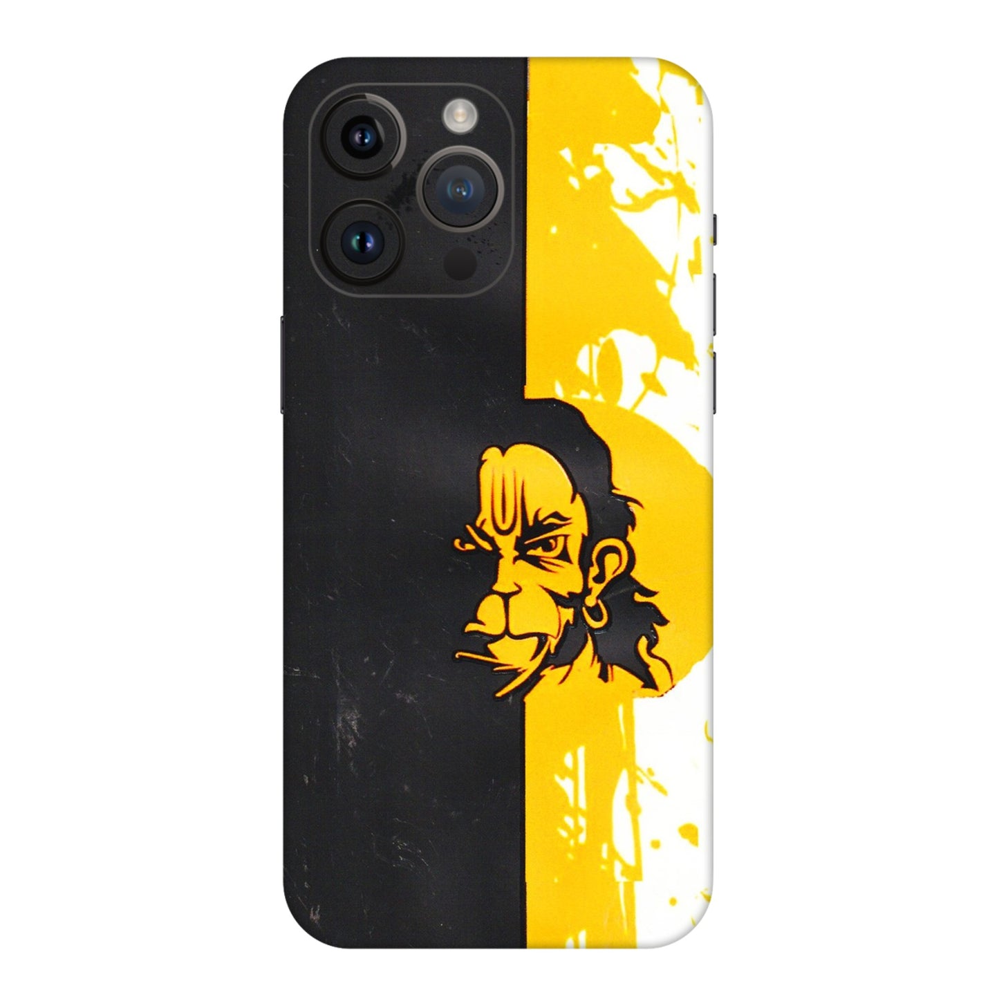 Apple iPhone Skins (All Models) - Bajrangbali - 3D Embossed Finish (L-151) iPhone 14 Pro Max