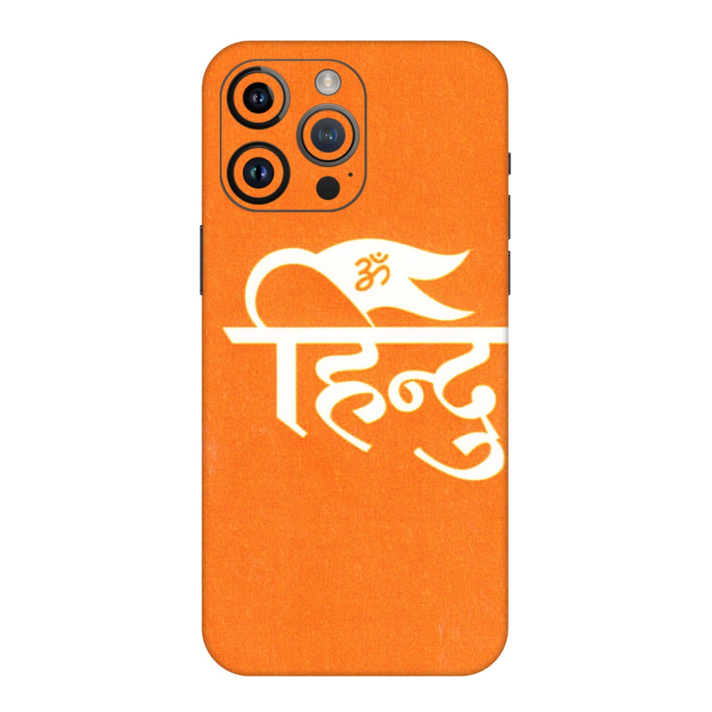 Apple iPhone Skins (All Models) - Hindu Kesari - 3D Embossed Finish (L-154) iPhone 14 Pro Max